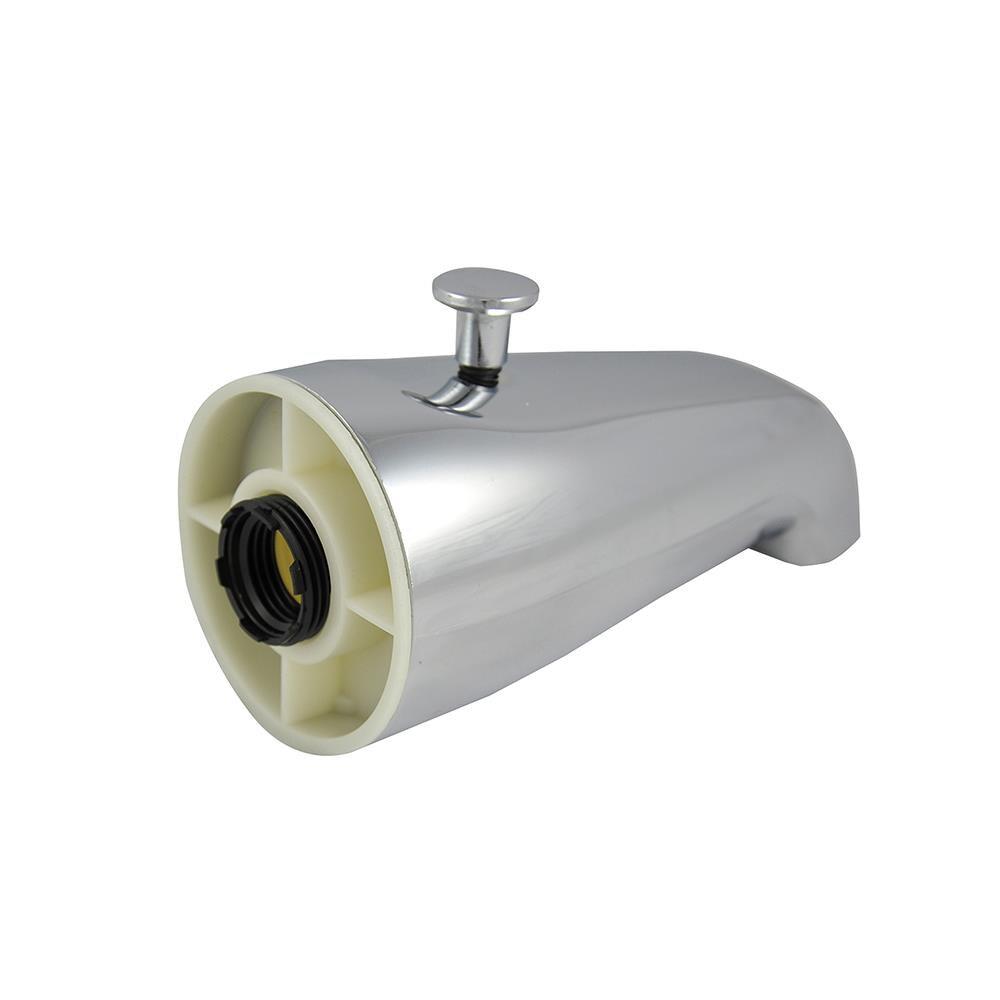 Danco 80765 Tub Spout with Diverter, Metal, Chrome