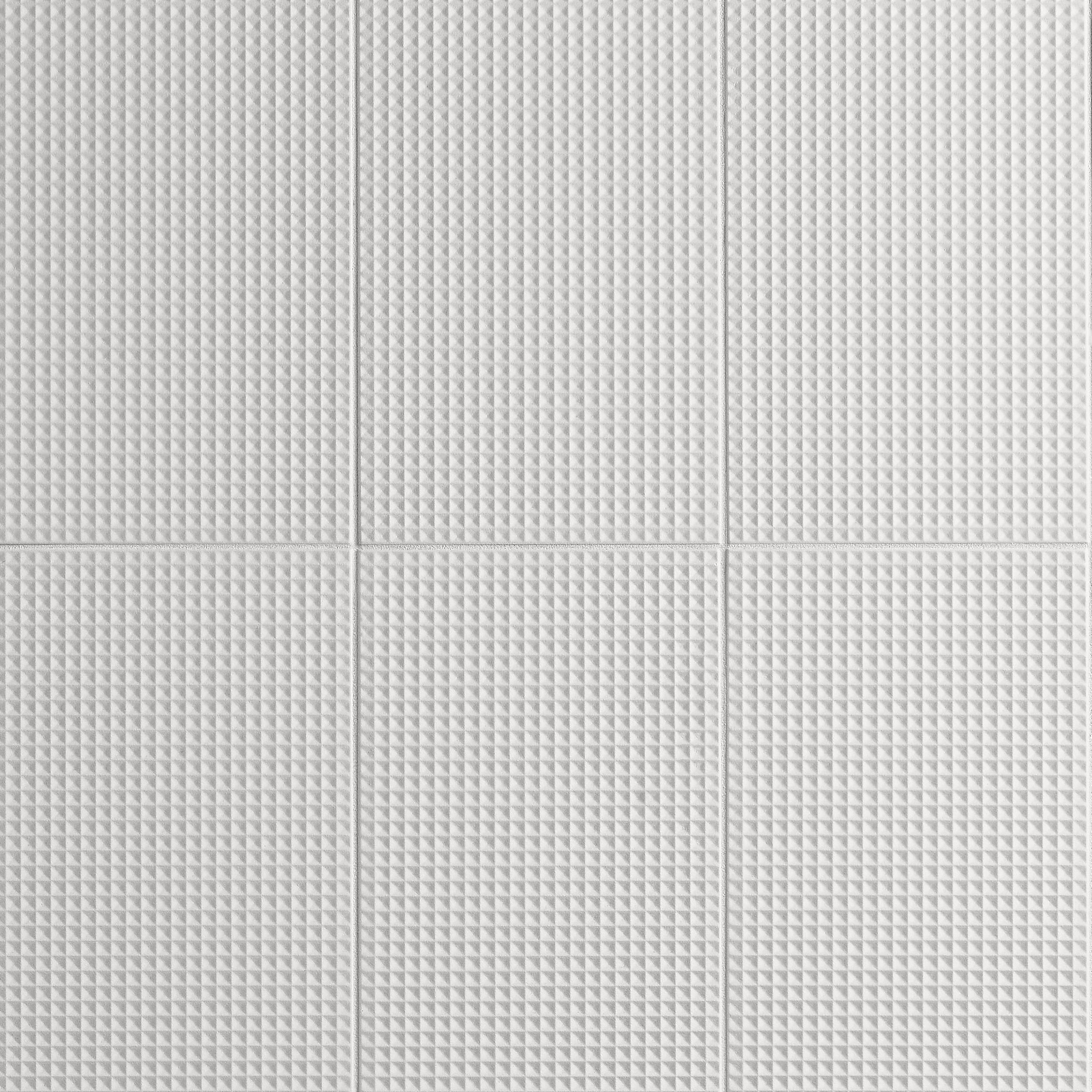 Level Waffle 7.87" x 15.74" Ceramic Patterned Tile