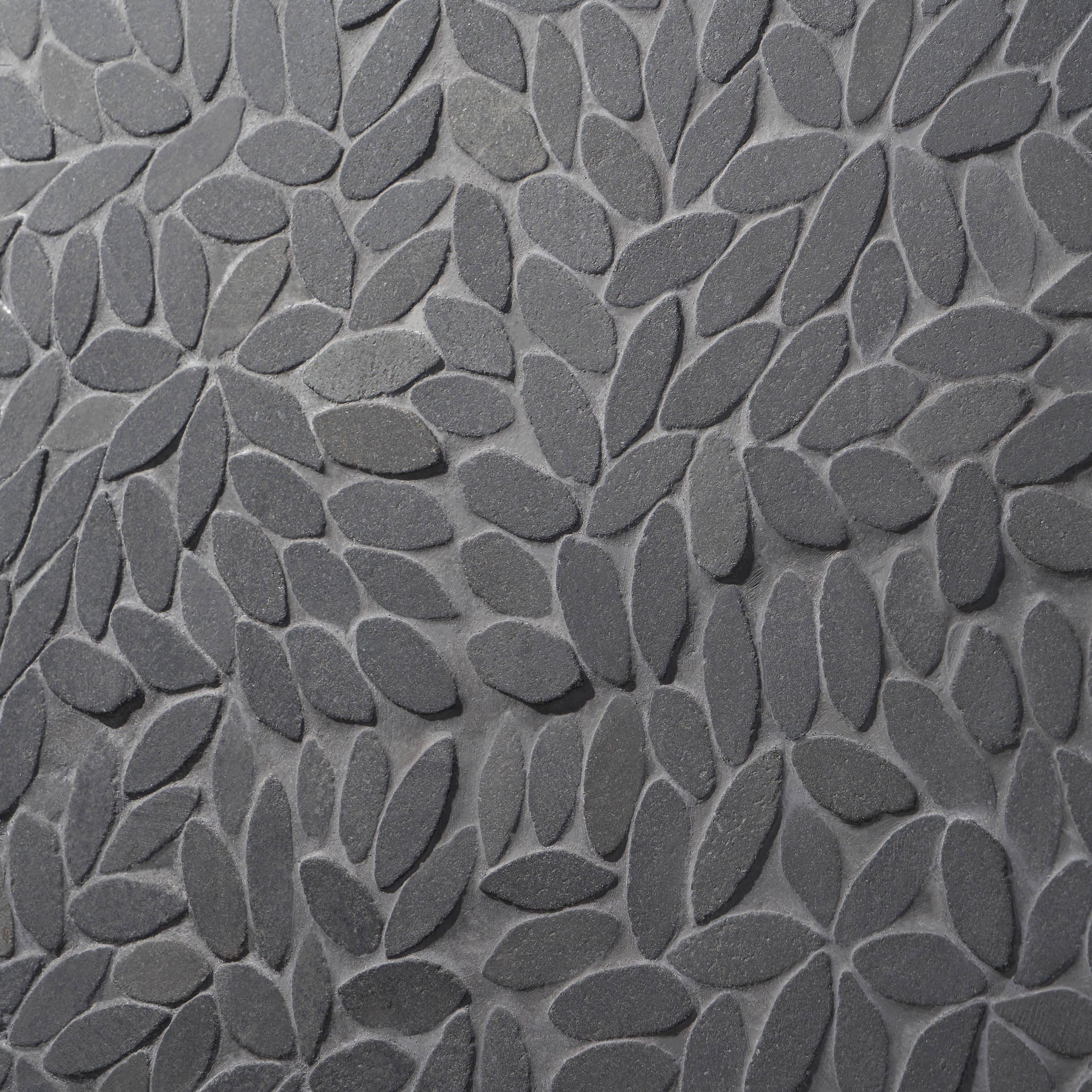 Picturesque Flower 11.81 in. x 11.81 in. Natural Stone Floor and Wall Mosaic Tile (0.97 Sq. Ft. / Each)