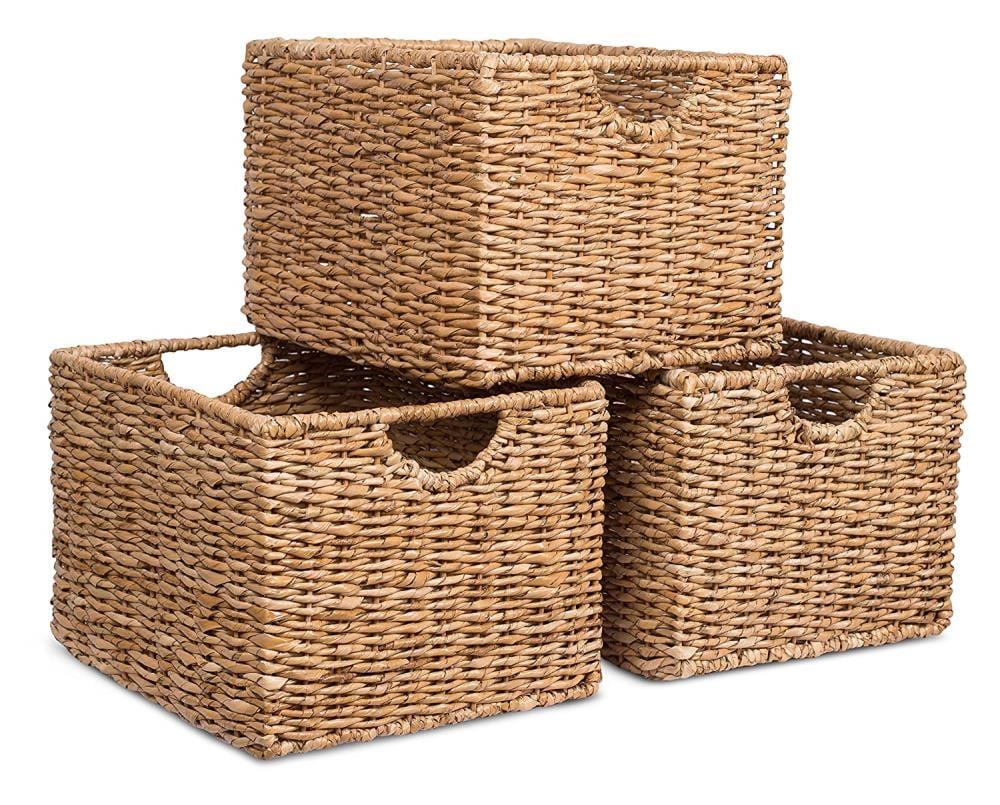 BirdRock Home Wicker Basket (Set of 3)