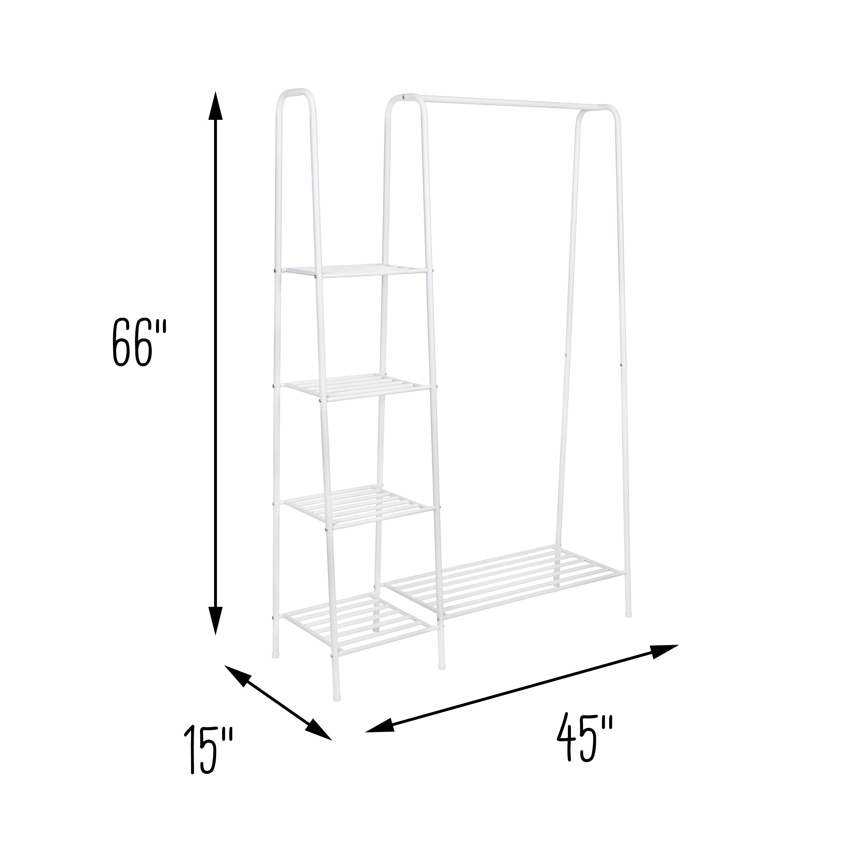 Carley Clothing Rack Storage System