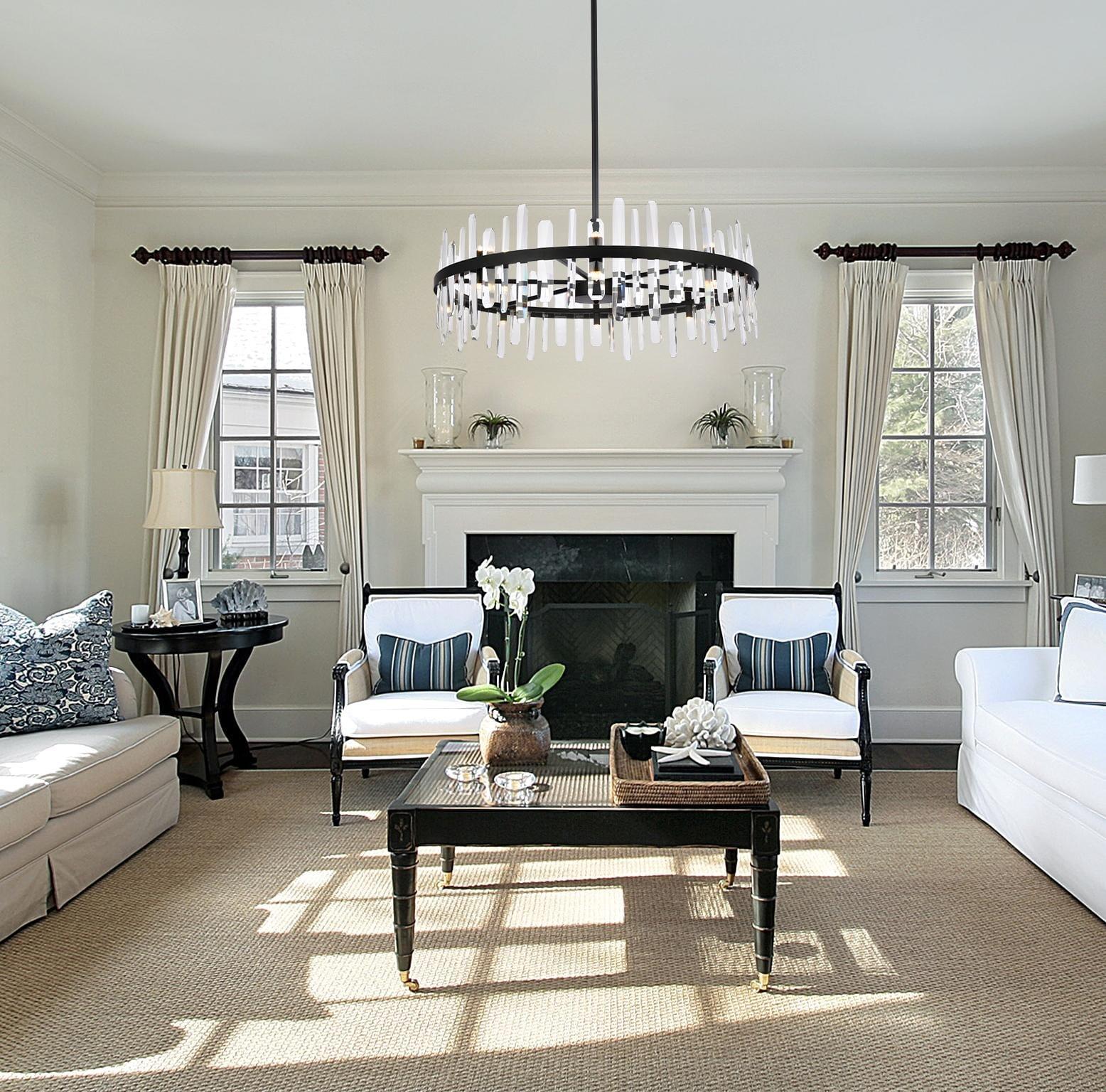 Elegant Lighting Serena 16 - Light Chandelier in  Black