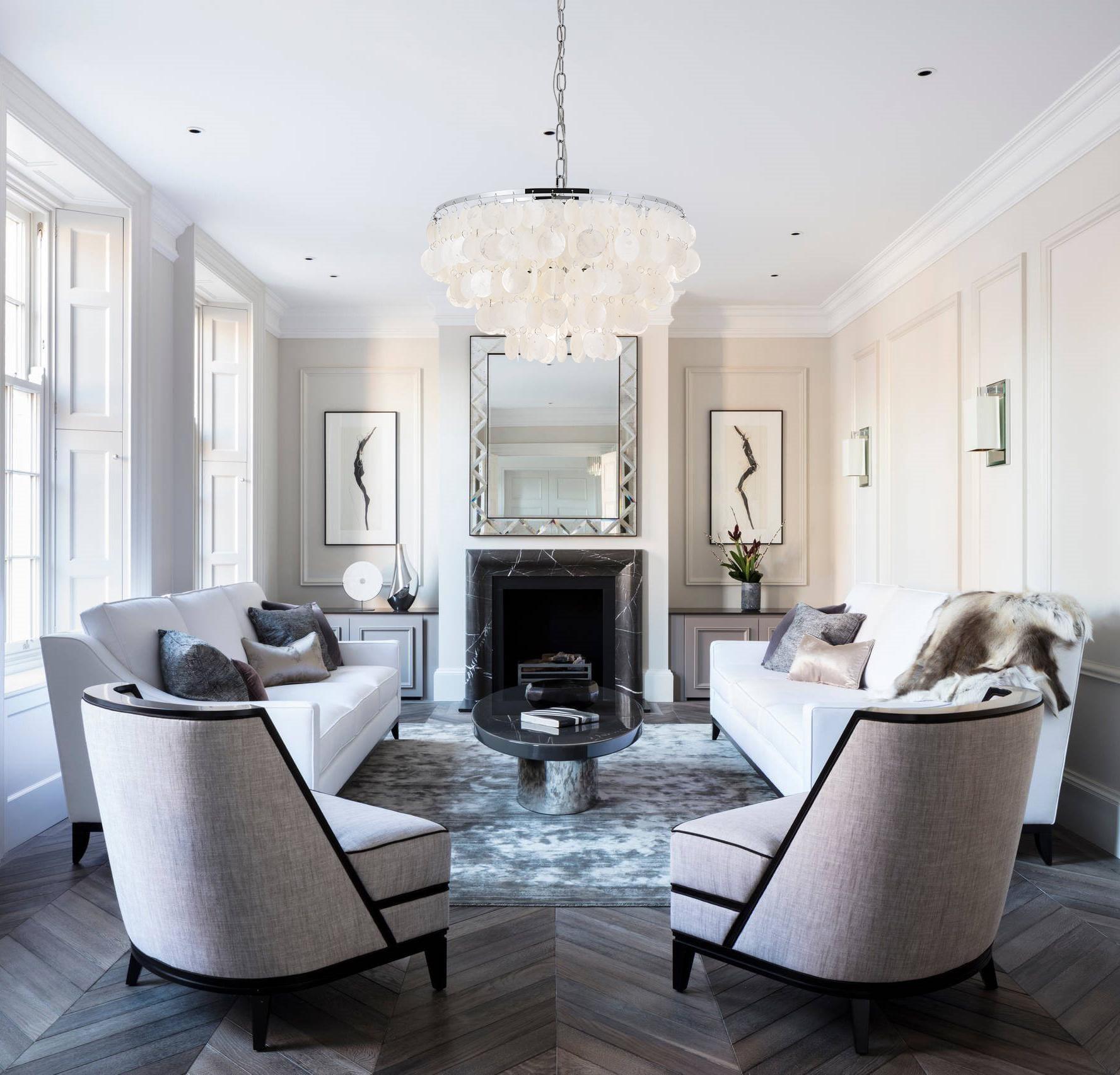Elegant Lighting Selene 4 light Chrome Pendant