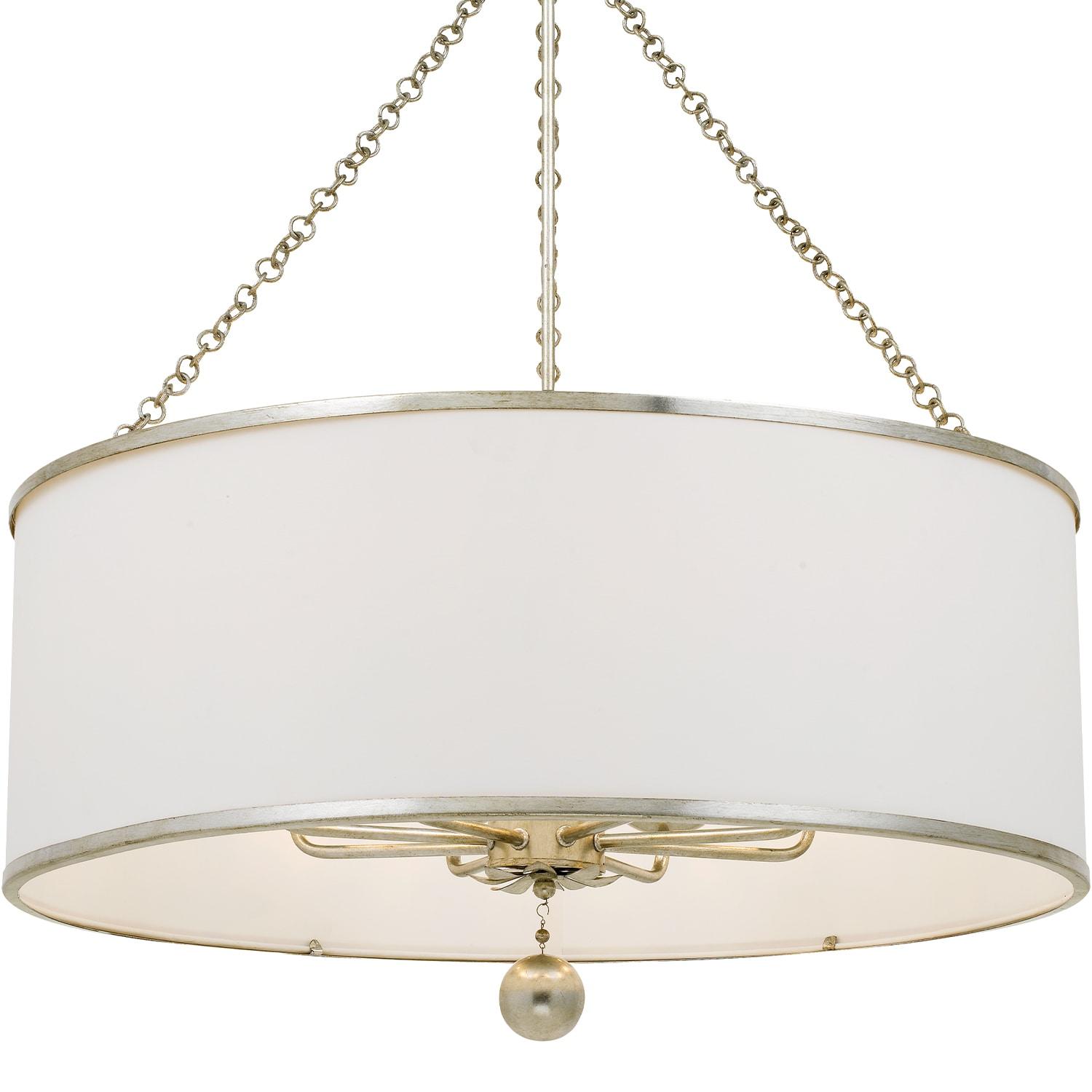 Crystorama Lighting - Eight Light Chandelier - Chandelier - Broche - Eight Light