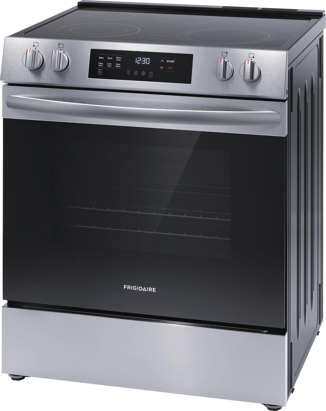 Frigidaire Fcfe3062a 30" Wide 5.3 Cu. Ft. Electric Range - Stainless Steel