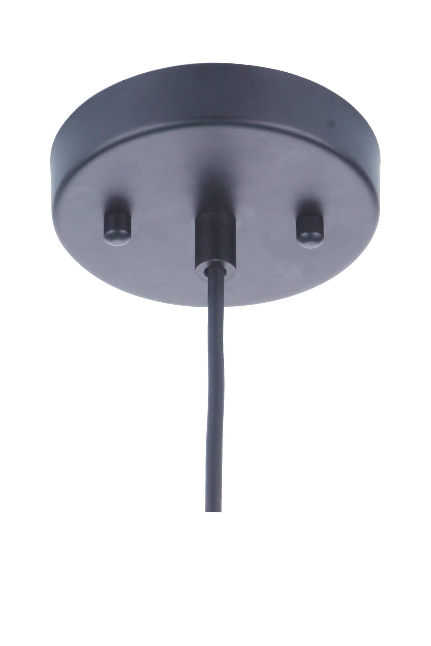 Craftmade Lighting 1 - Light Pendant in  Flat Black