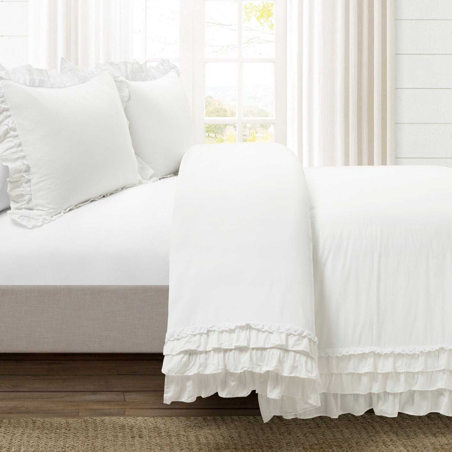 Lush Decor Cotton Duvet Cover Set