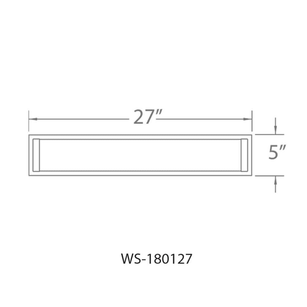 Dimmable LED Bath Bar