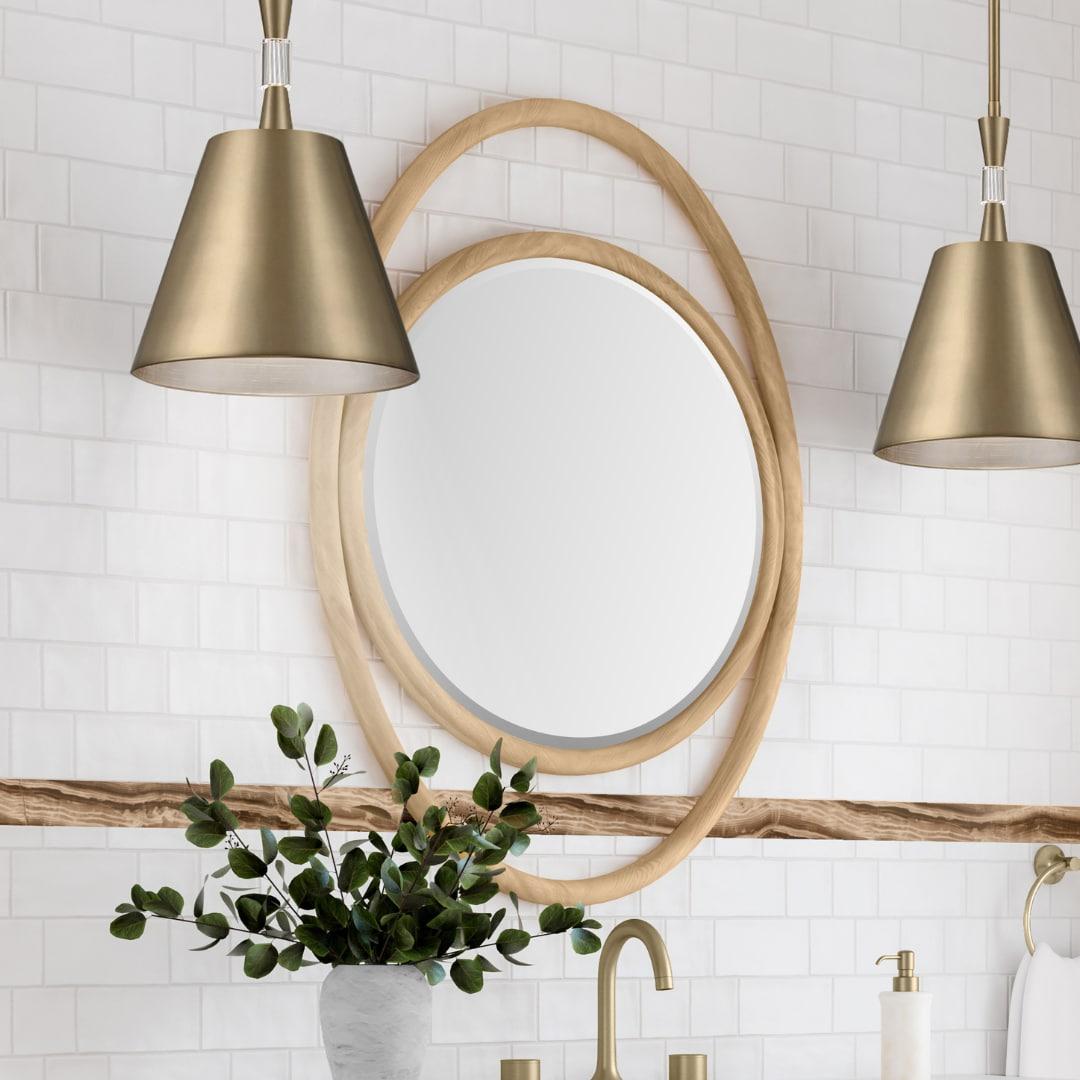 Esca Oval Wall Mirror