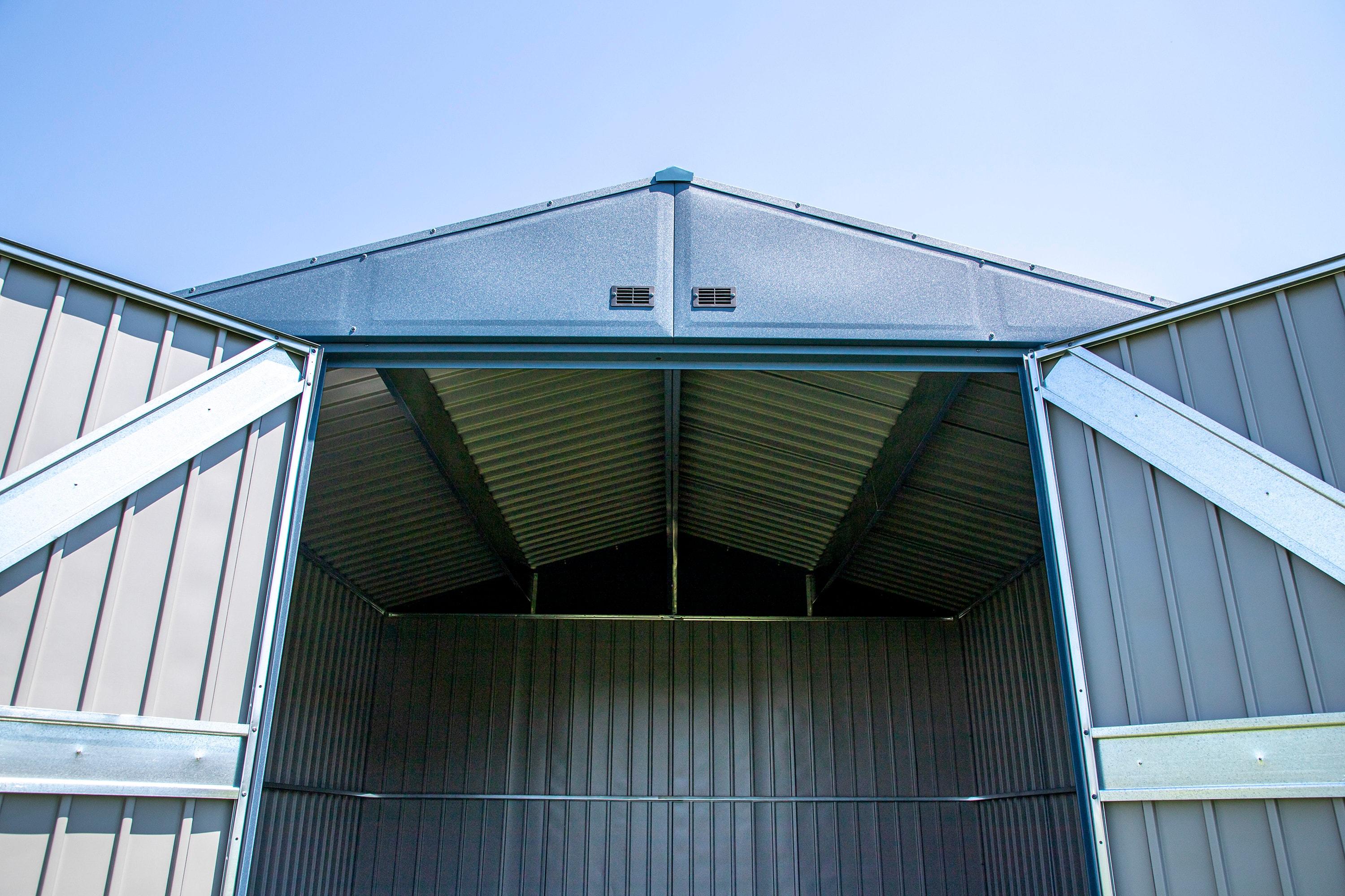 Arrow Arrow Elite Steel Storage Shed, 14X14