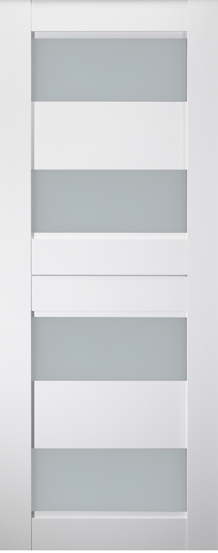 Belldinni Della Solid + Manufactured Wood Paneled Matte Slab Door