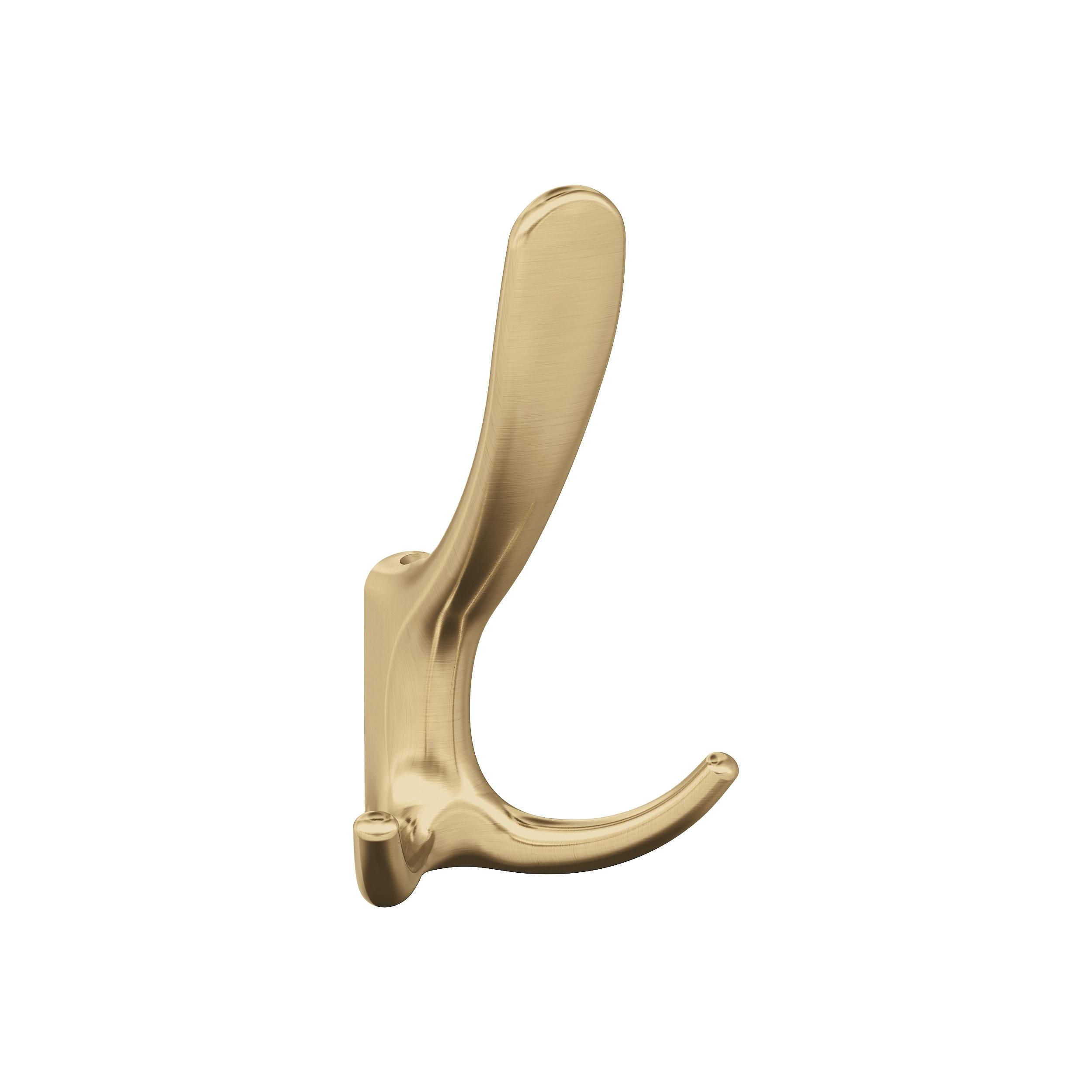 Amerock Finesse Transitional Triple Prong Champagne Bronze Wall Hook