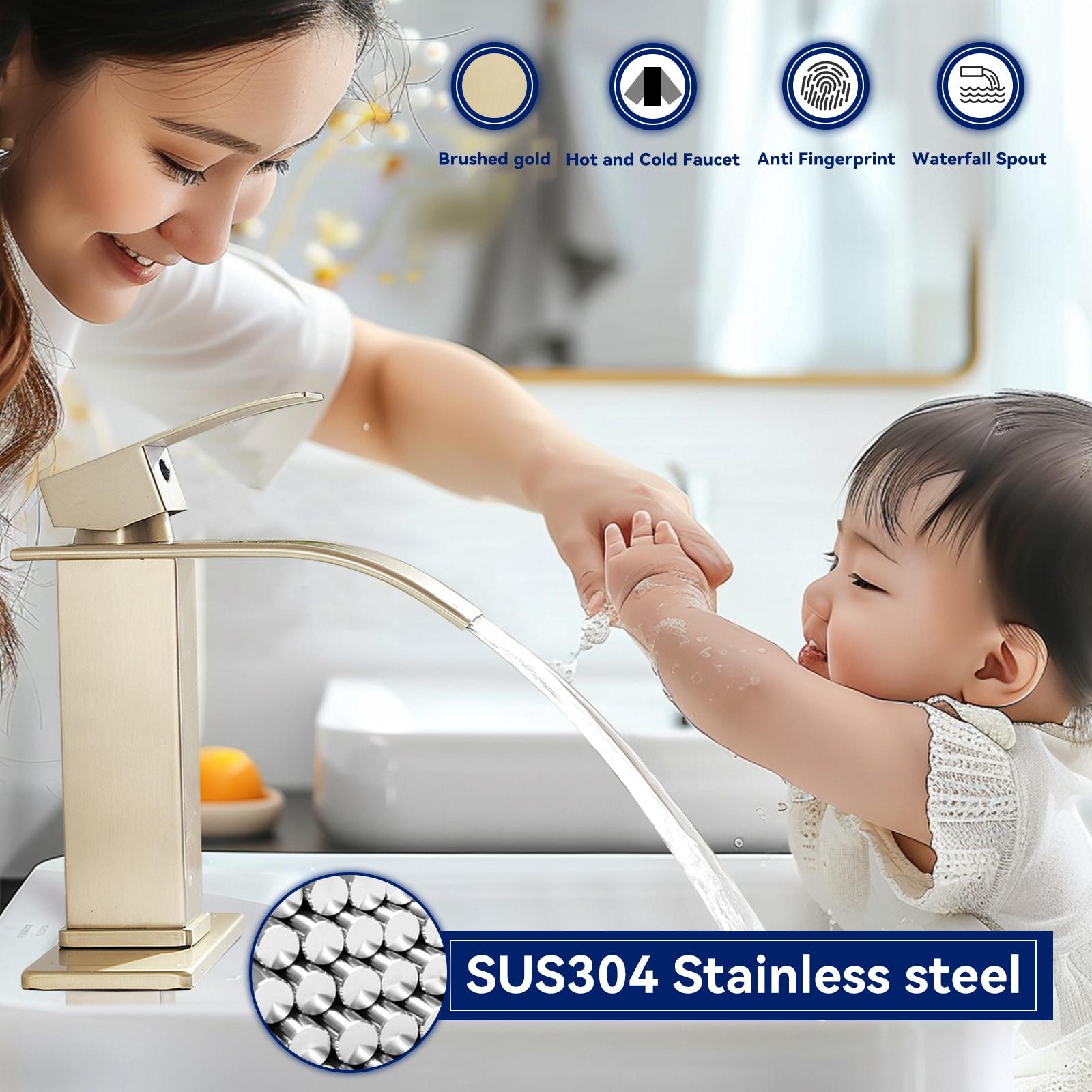 Single-Hole Single-handle Bathroom Faucet