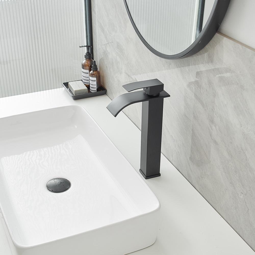 Vessel Sink Faucet Single-handle Bathroom Faucet with Drain Assembly