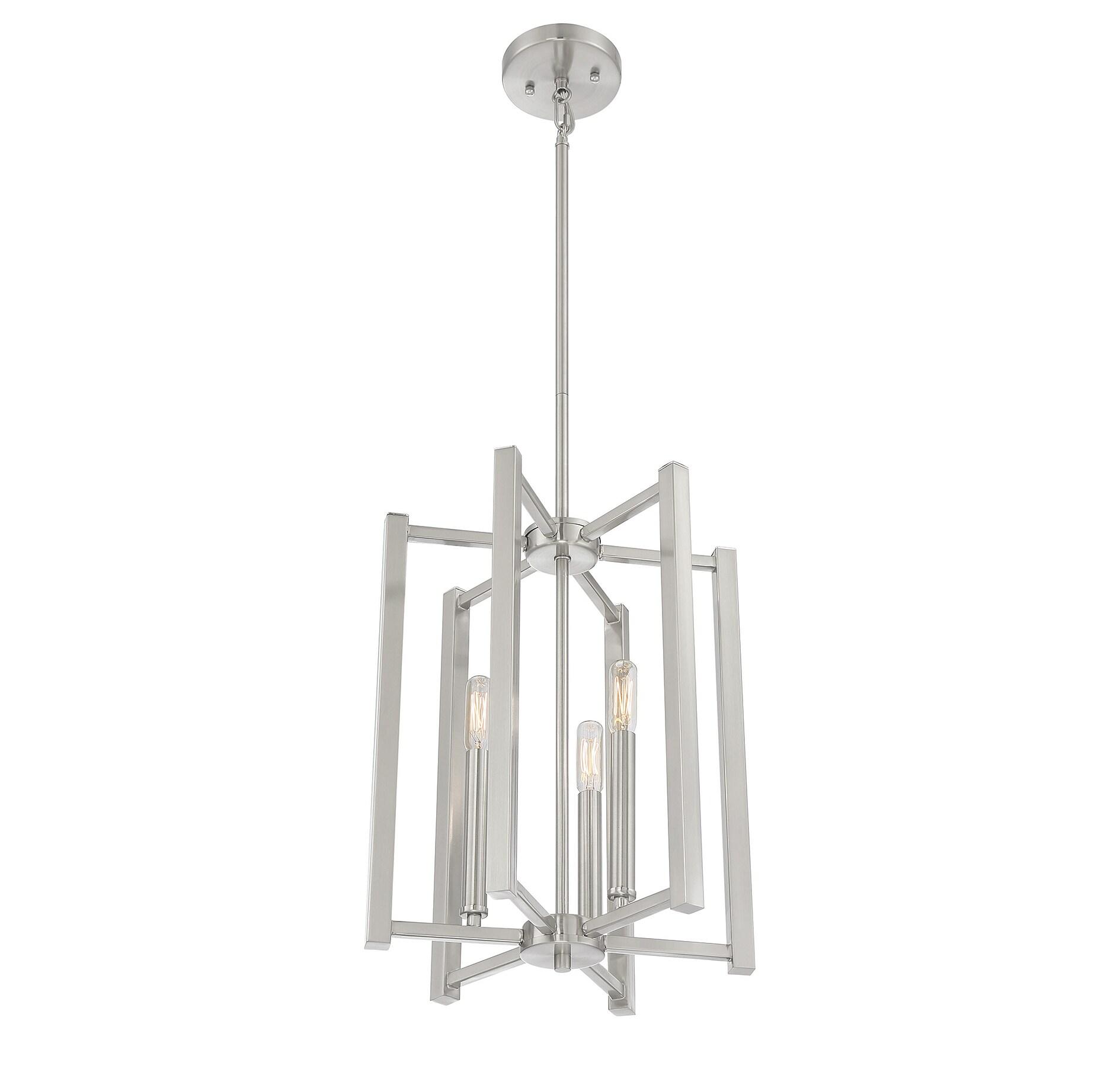 Savoy House Benson 3 - Light Pendant in  Satin Nickel