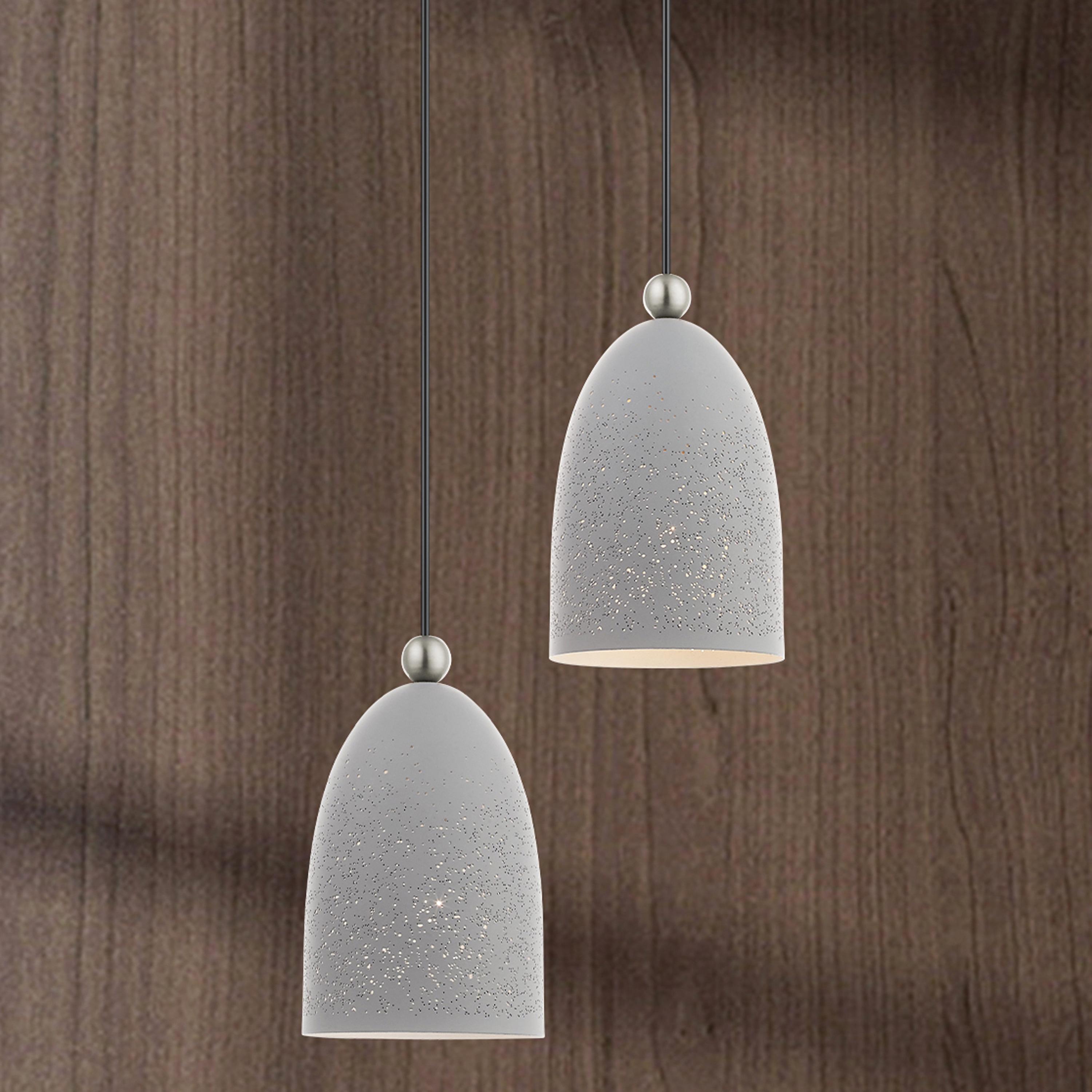 Livex Lighting Arlington 1 - Light Pendant in  Nordic Gray