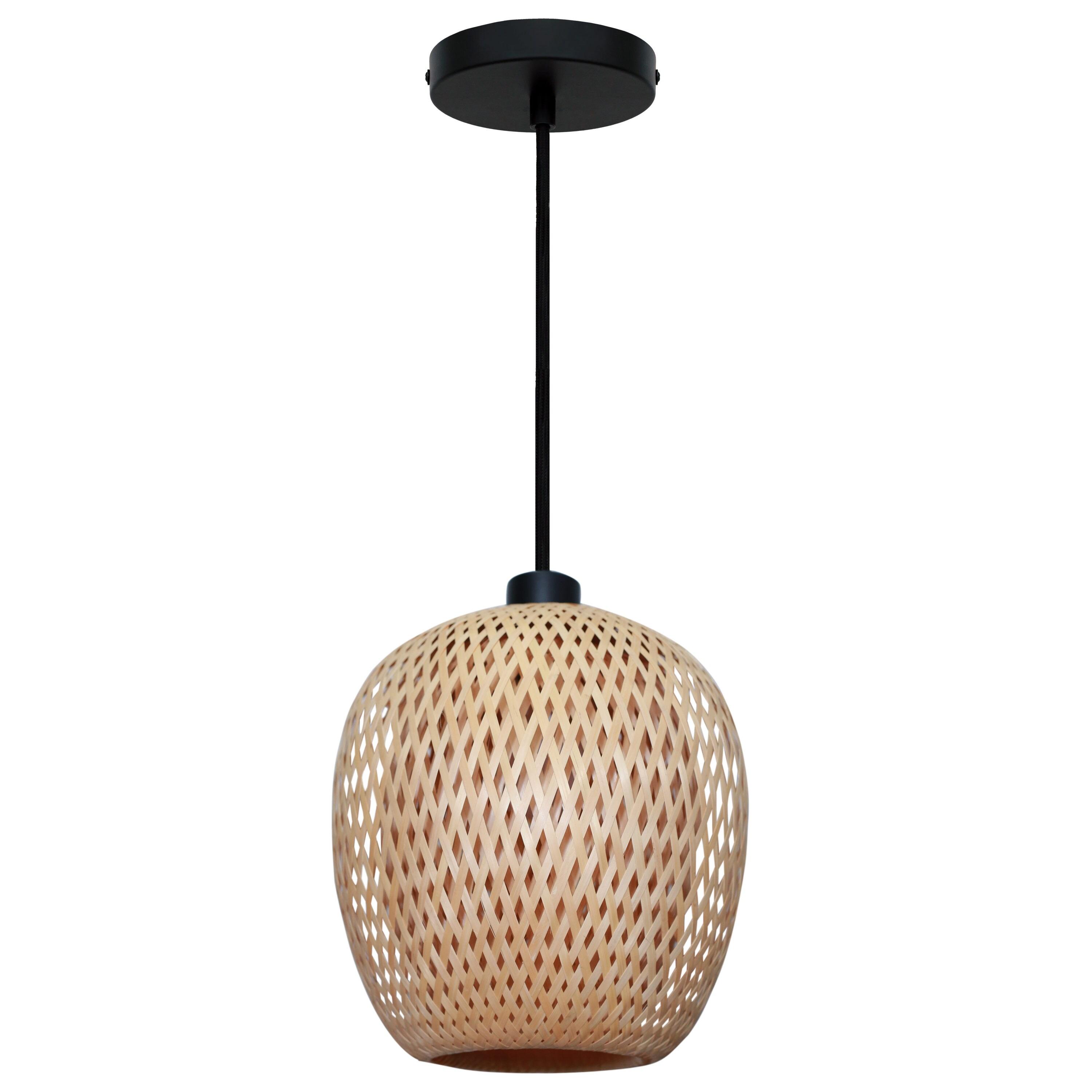 Trans Globe Lighting Pnd-2166 Bernice 10" Wide Pendant - Black