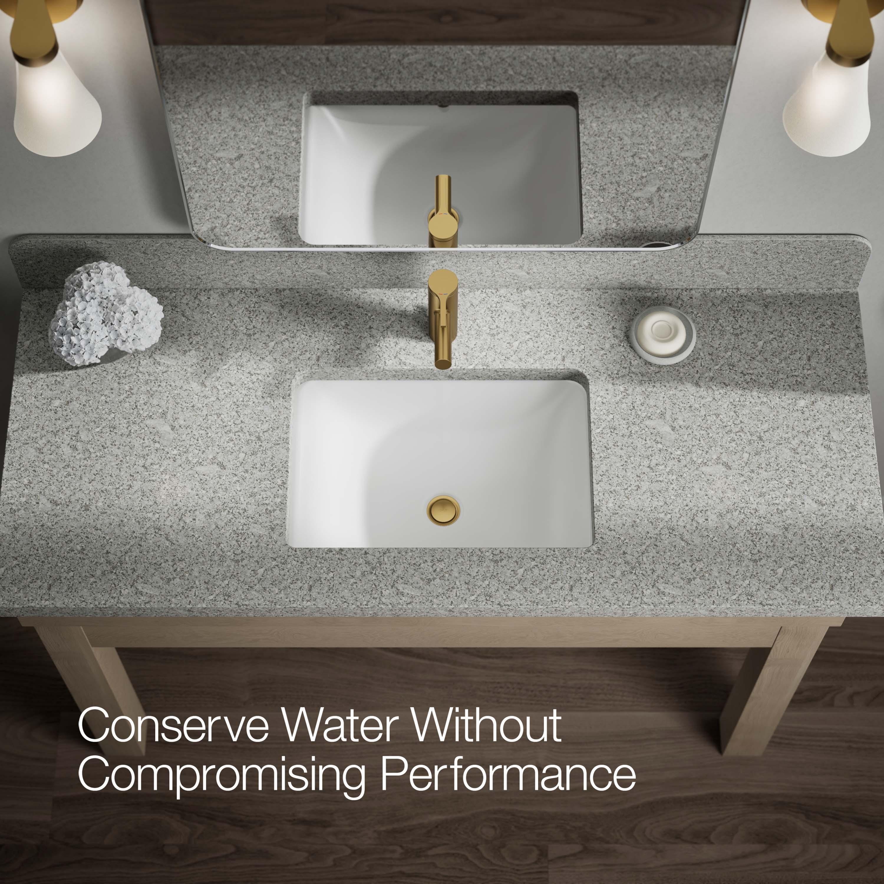 Kohler Elate Single-Handle Bathroom Faucet with Pop-Up Drain Assembly, One Hole Bathroom Sink Faucet, 1.2 gpm