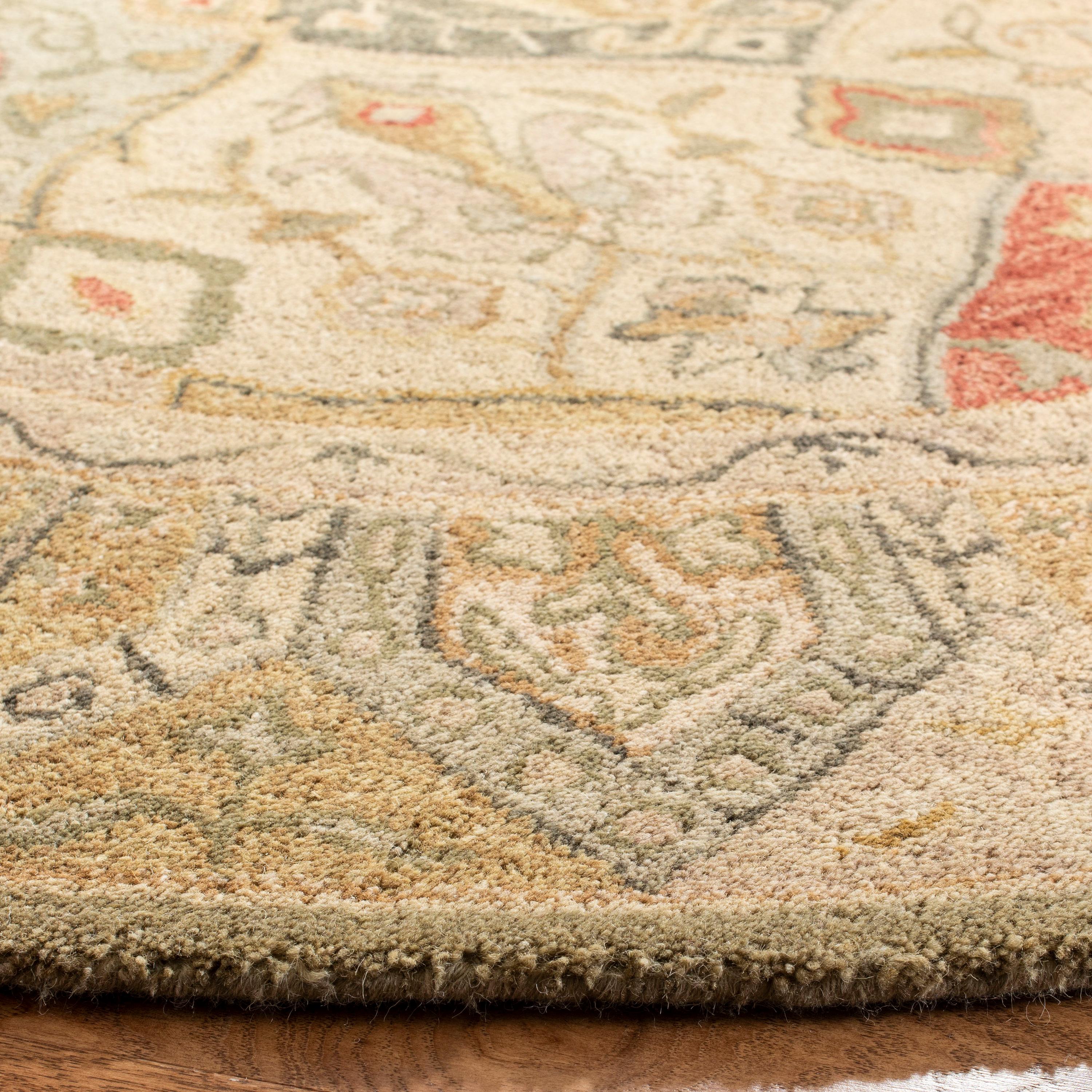 Anatolia AN530 Hand Tufted Runner Rug  - Beige/Multi - 2'3"x10' - Safavieh.
