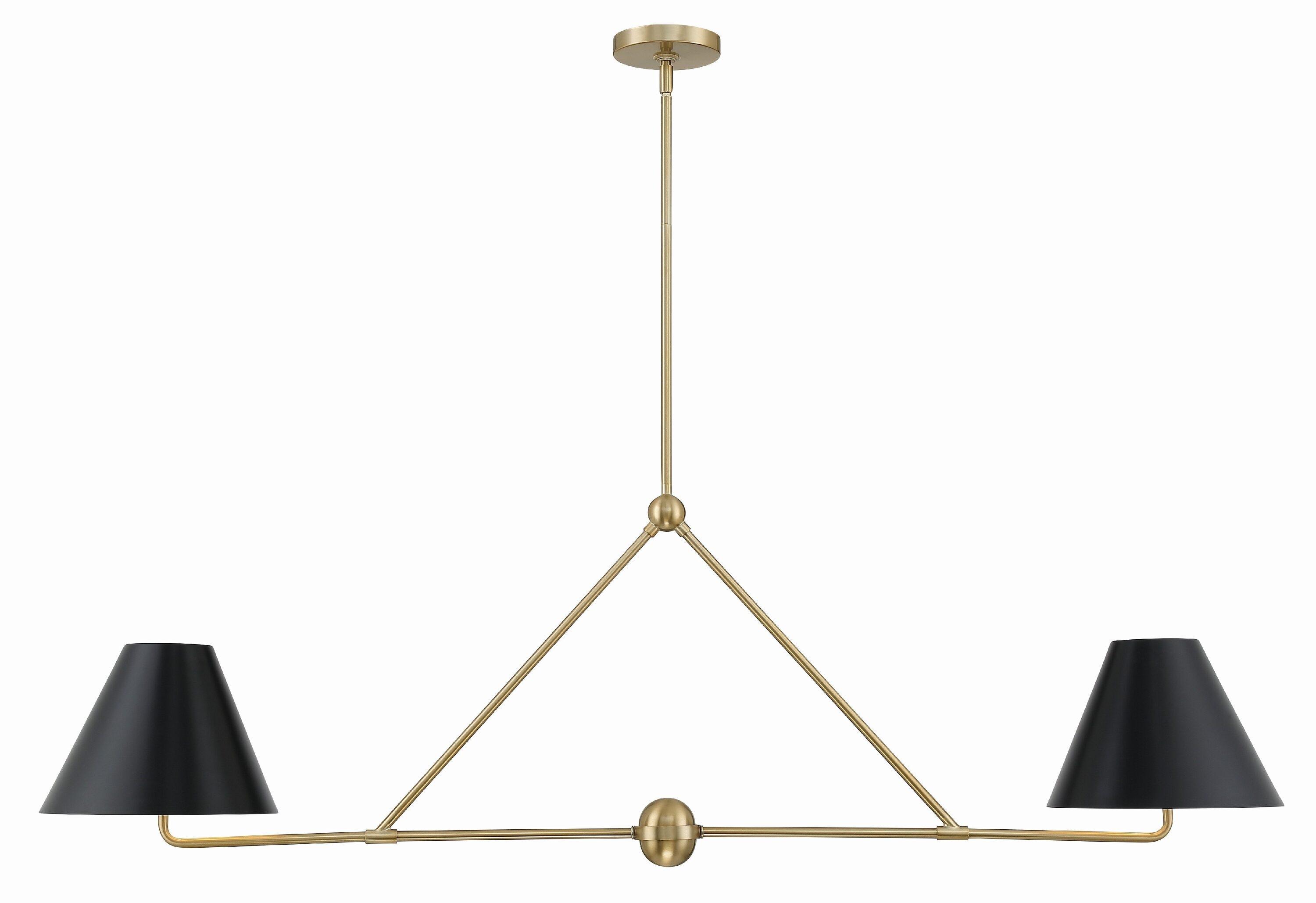 Crystorama Lighting Xavier 4 - Light Chandelier in  Vibrant Gold