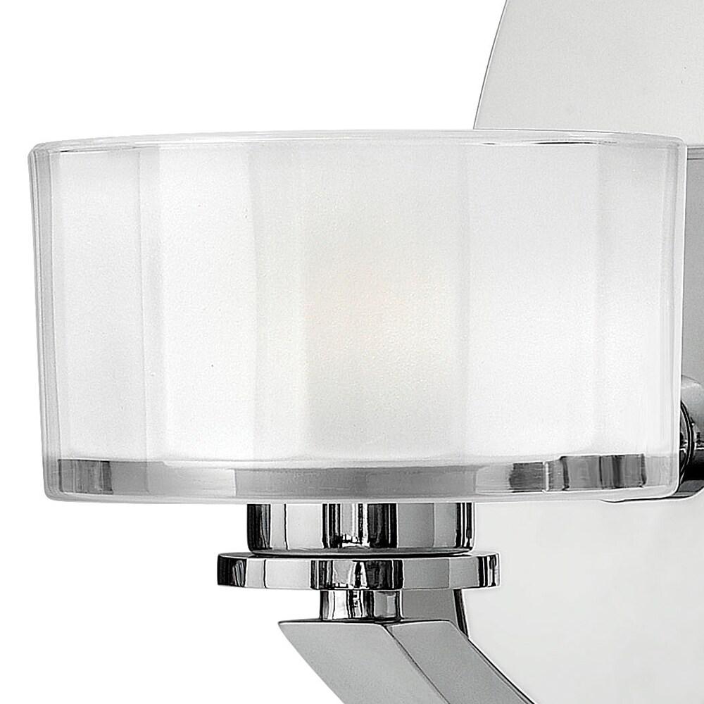 Chrome 1-Light Dimmable Outdoor Wall Sconce with Clear Glass