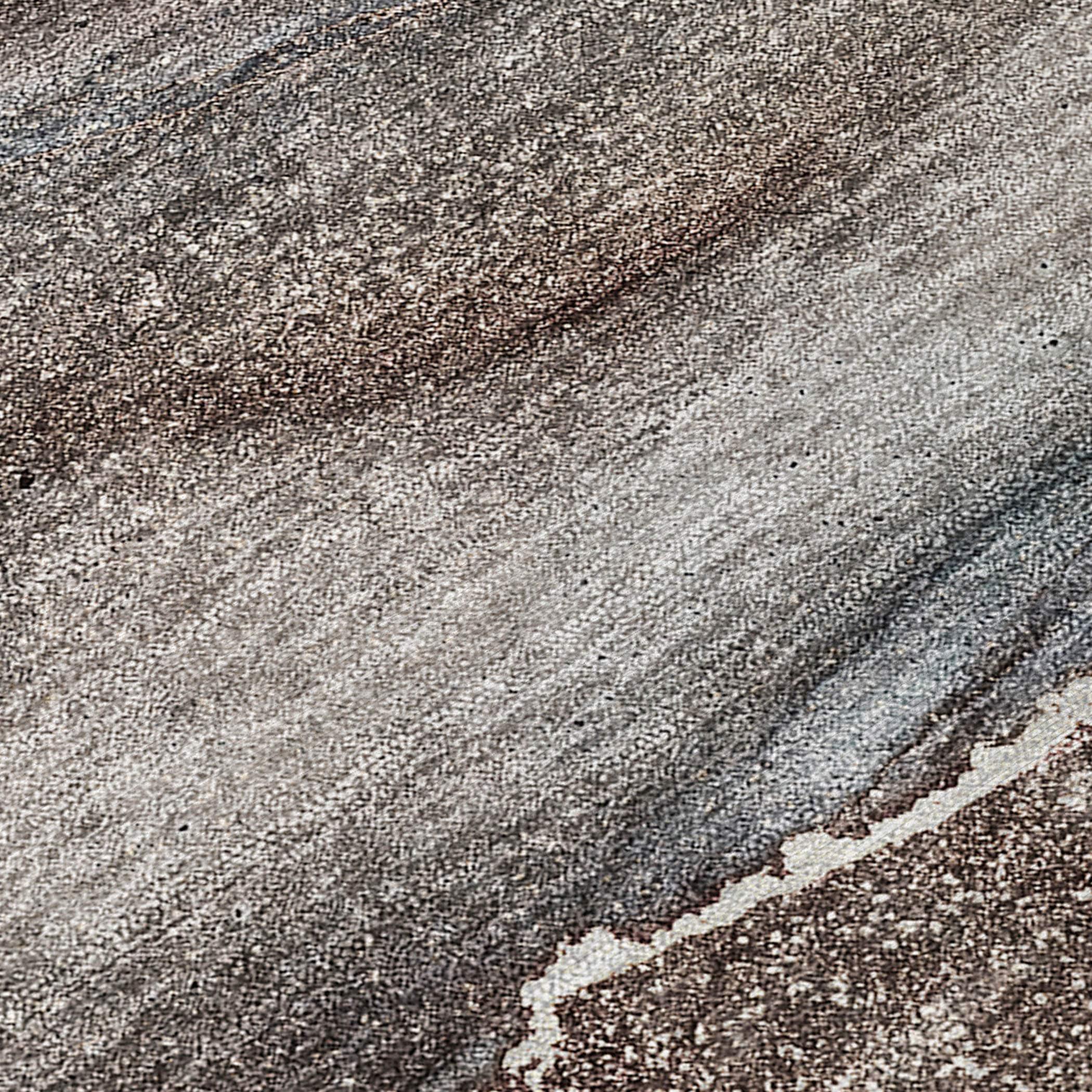 Taupe 10' x 14' Synthetic Flat Woven Area Rug