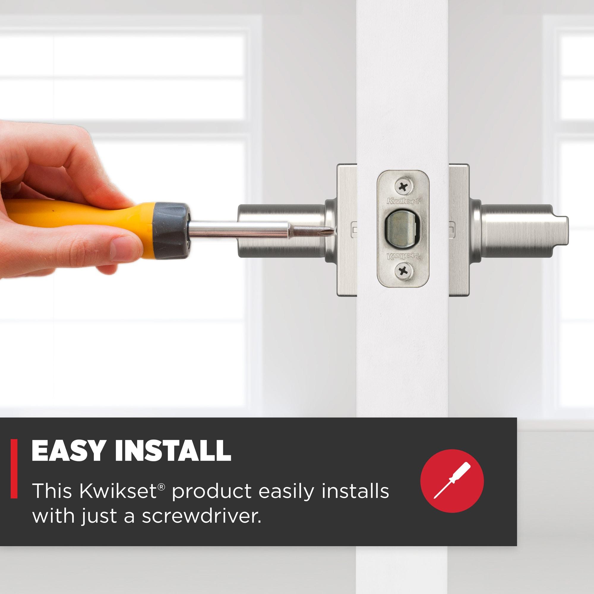 Casey Privacy Lever with Square Rose
