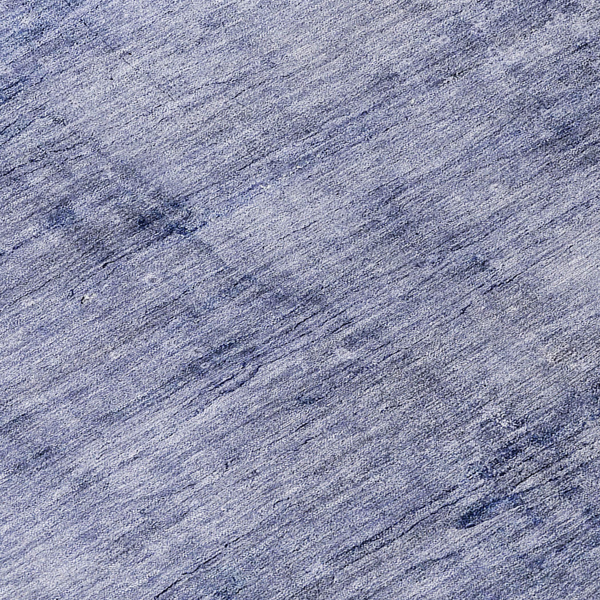 Navy Synthetic Flat Woven Reversible 8' x 10' Rug