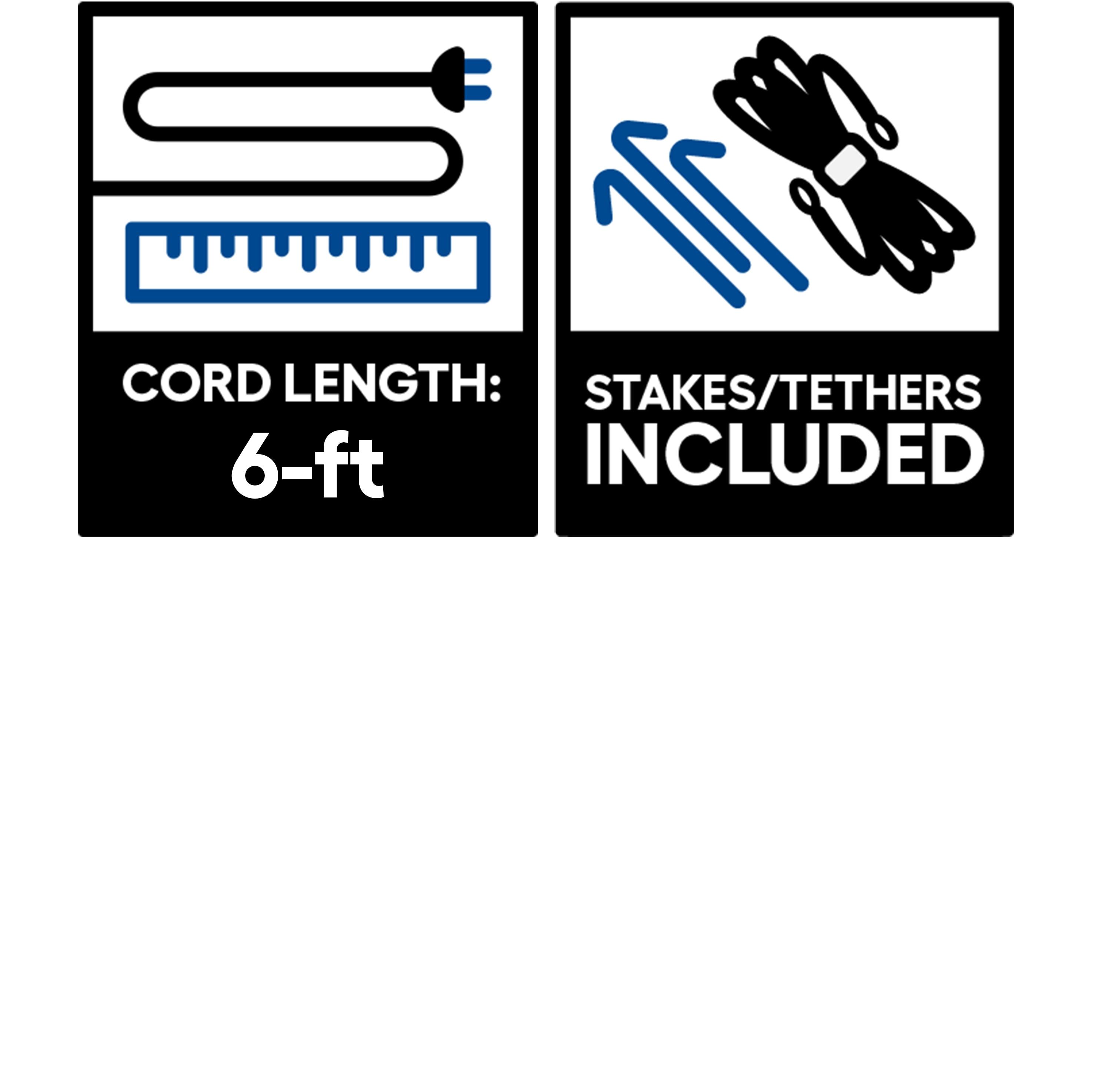 Fraser Hill Farm 10-Ft. Tall Pre-Lit Christmas Inflatable | Santa Claus Holding Gift with Lights and Storage Bag | Outdoor Holiday Blow-Up Festive Celebration Party Decor | FHFSANTA102-L