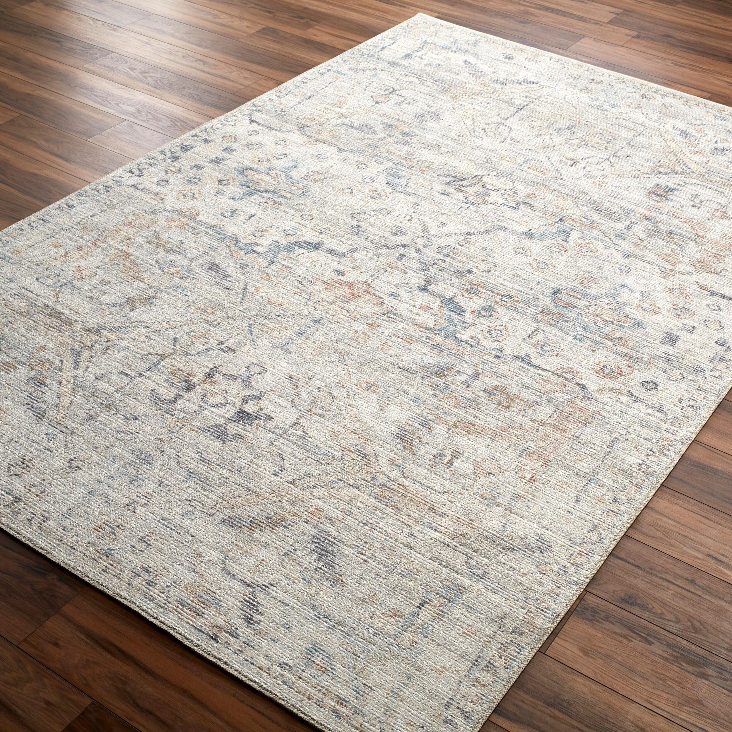 Becki Owens x Livabliss Vintage Traditional Oriental Boho Cream Area Rug