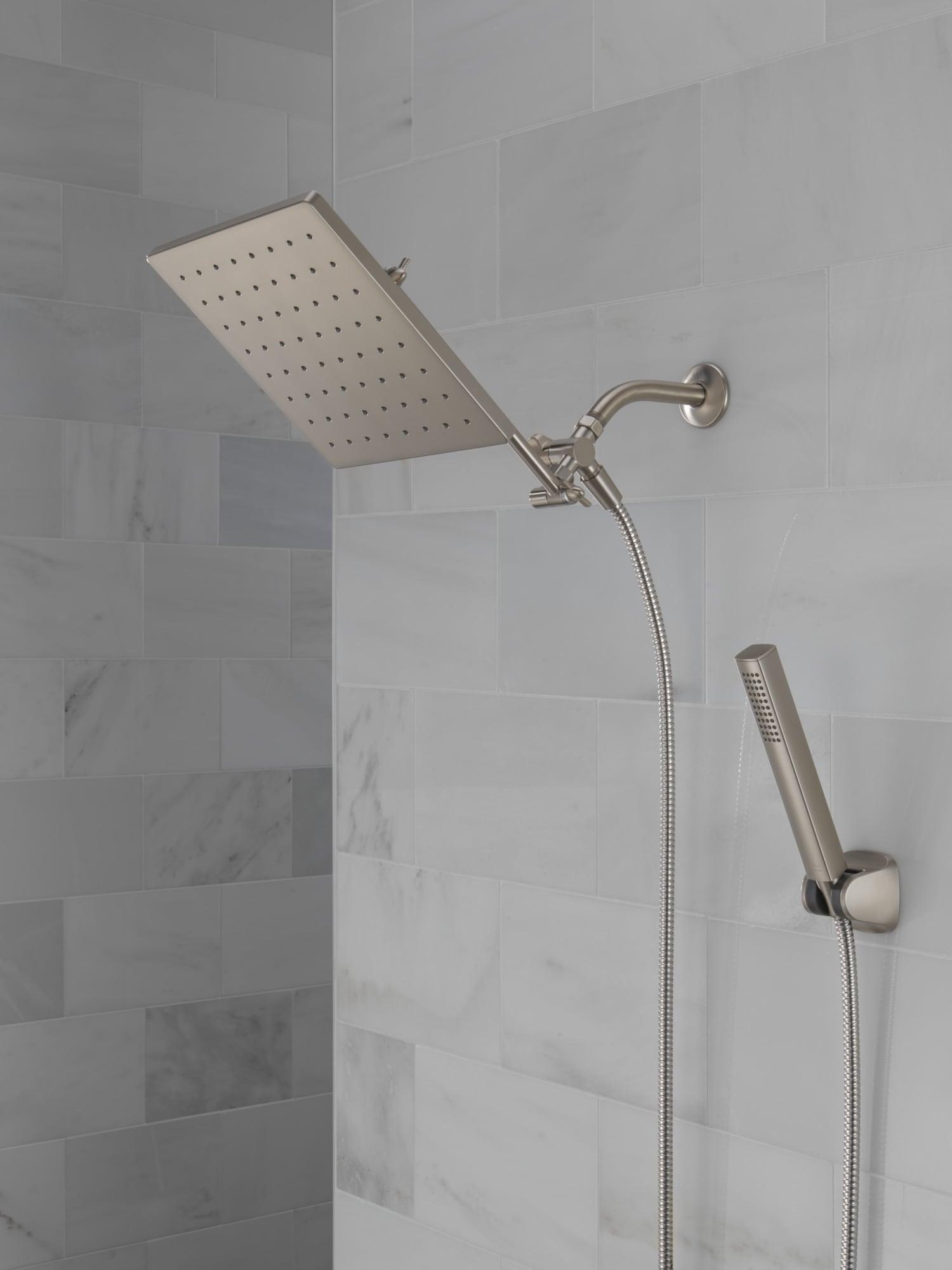 10-inch Raincan Shower Head and Hand Held Shower Combo, Rainfall Shower Head and Hand Shower
