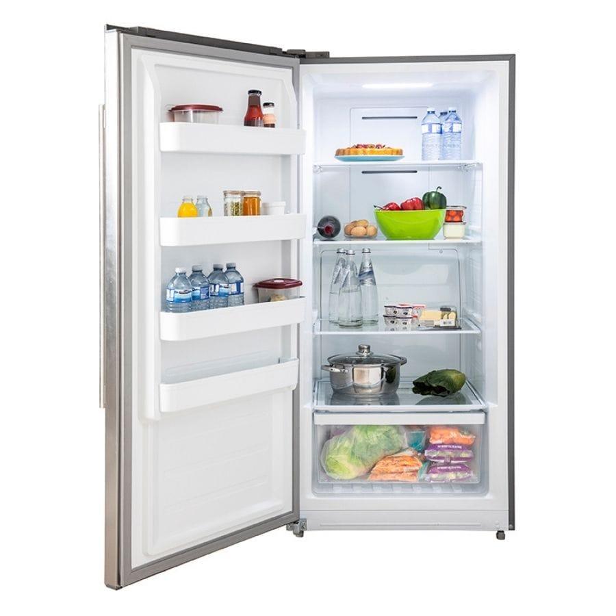 Forno Rizzuto 56-Inch Convertible Refrigerator/Freezer Set, 27.6 cu.ft Total Capacity, Decorative Grill, ENERGY STAR Certified