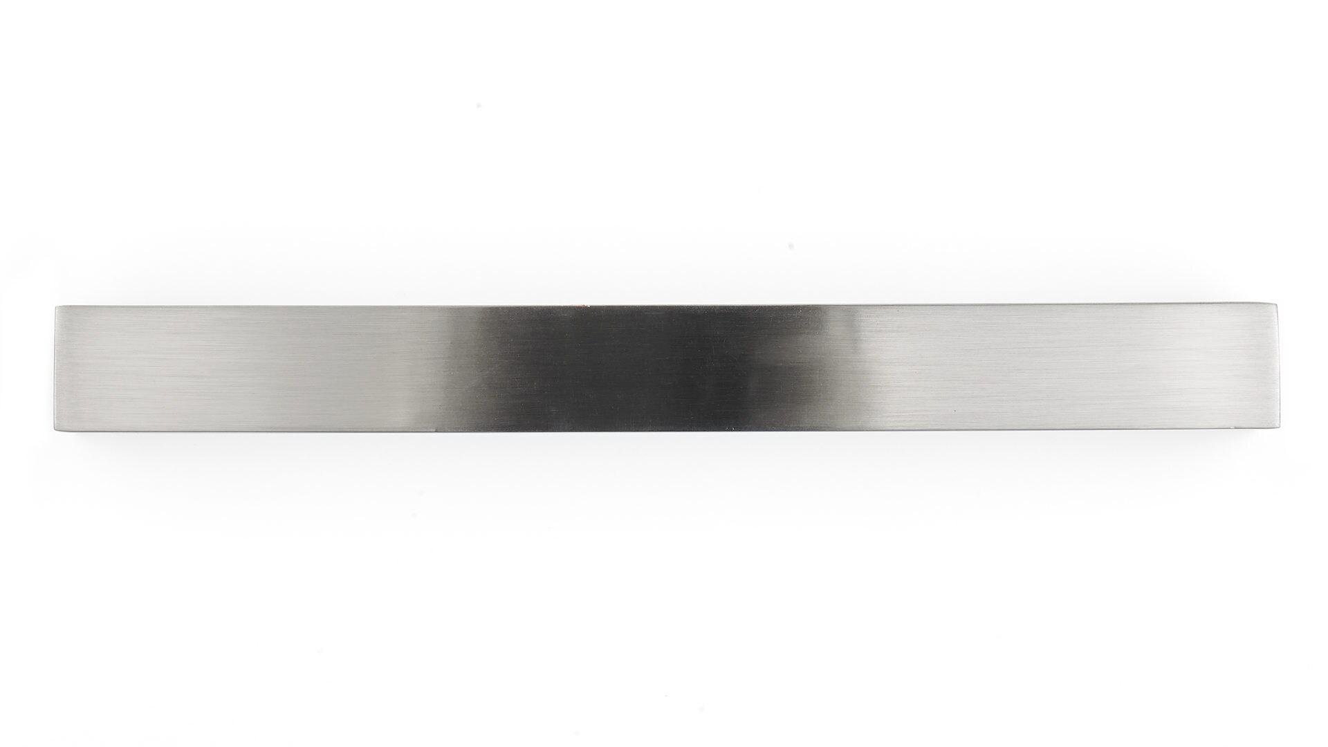 Brushed Nickel Modern Cabinet and Drawer Pull Handle