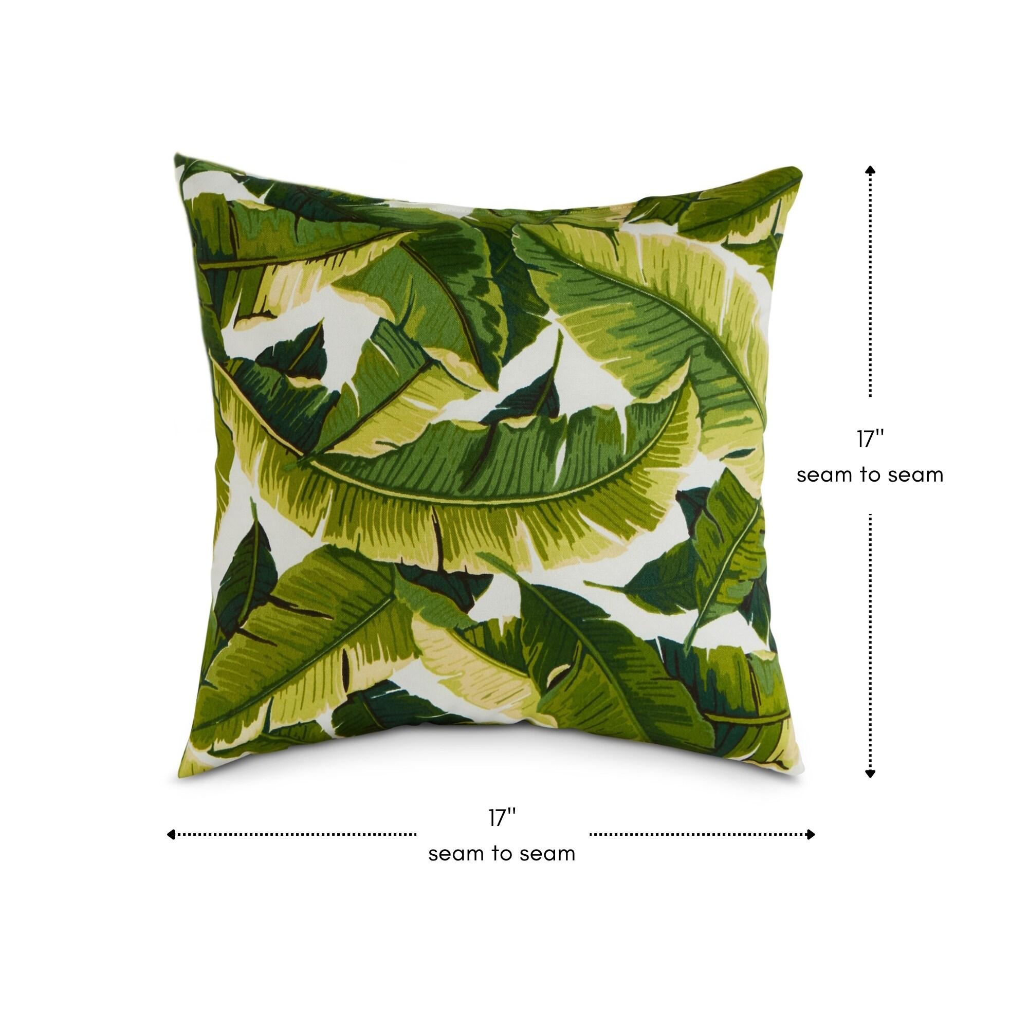 Indoor/Outdoor Reversible Throw Pillow