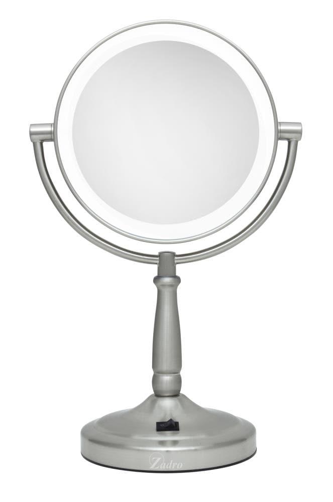 Zadro LED Lighted Makeup Mirrors for Women w/ Magnification & Cordless