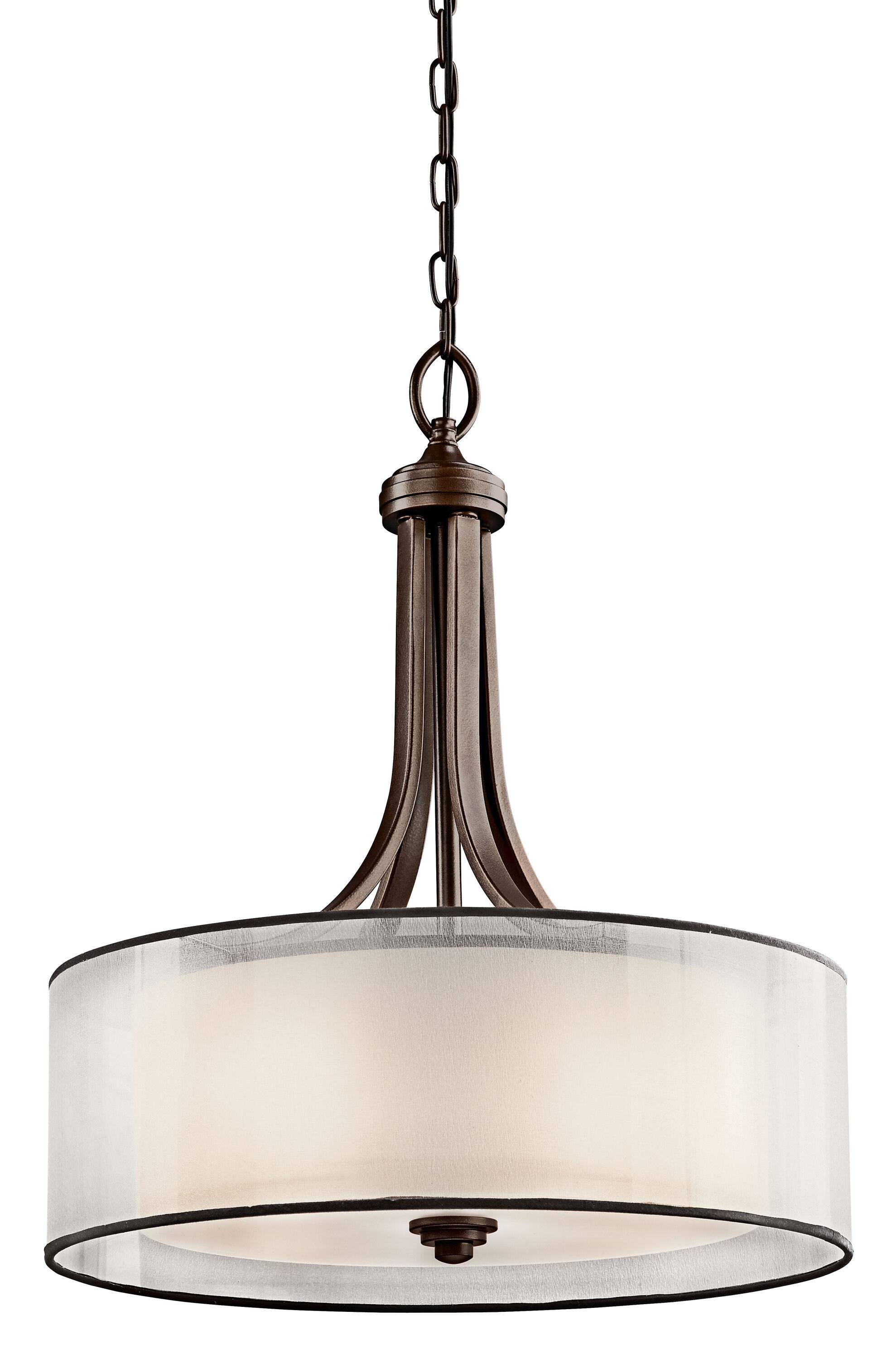 Kichler Lighting Lacey 4 - Light Pendant in  Mission Bronze