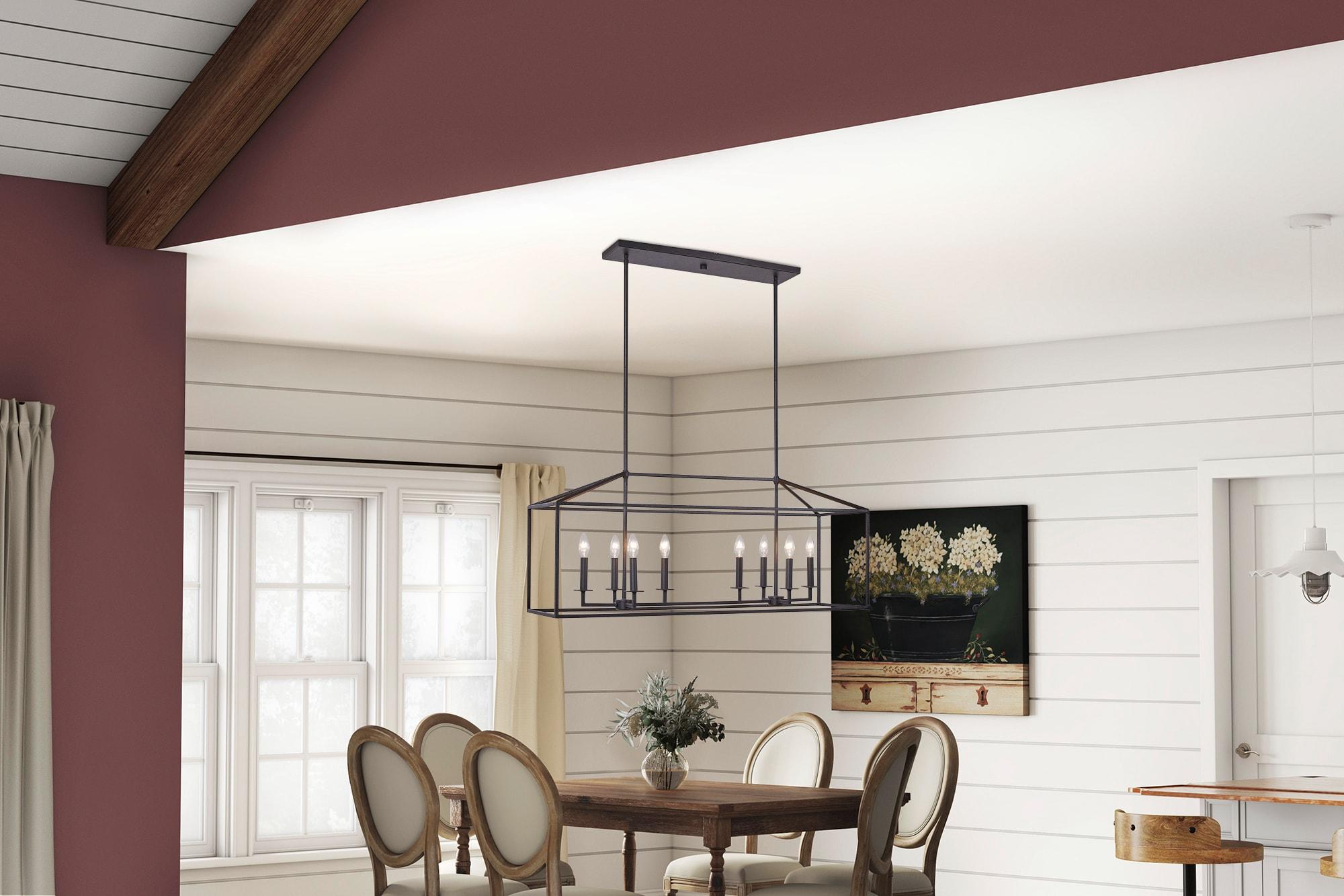 Generation Lighting Perryton 8 light Blacksmith Chandelier
