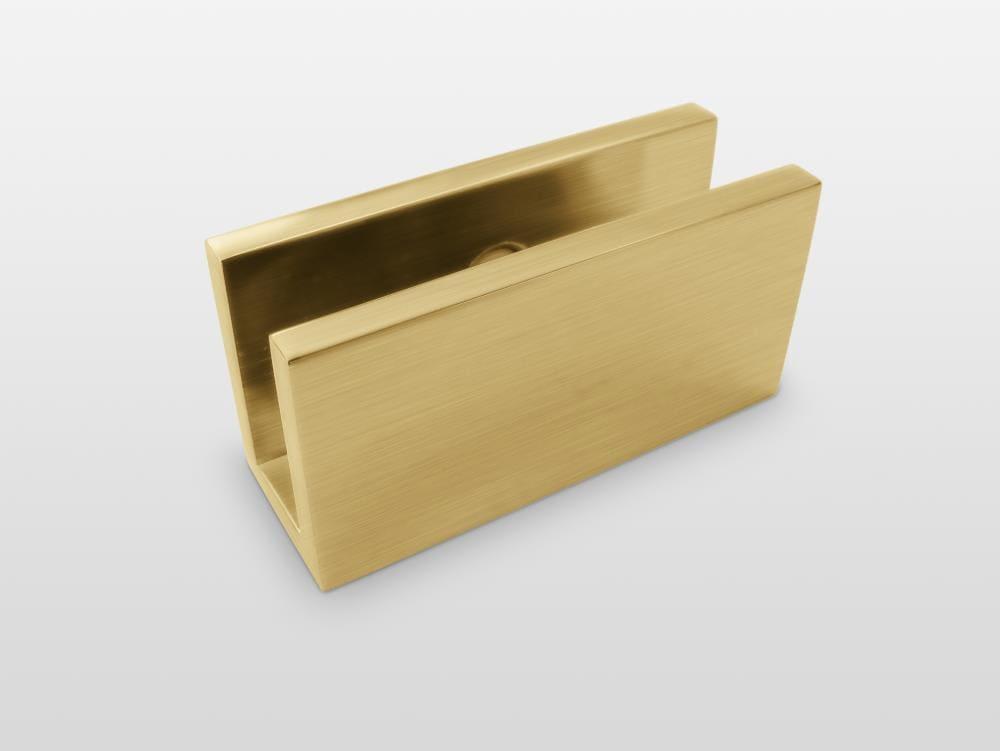 58 in. x 78 in. Fully Frameless Wall Hinge Shower Door