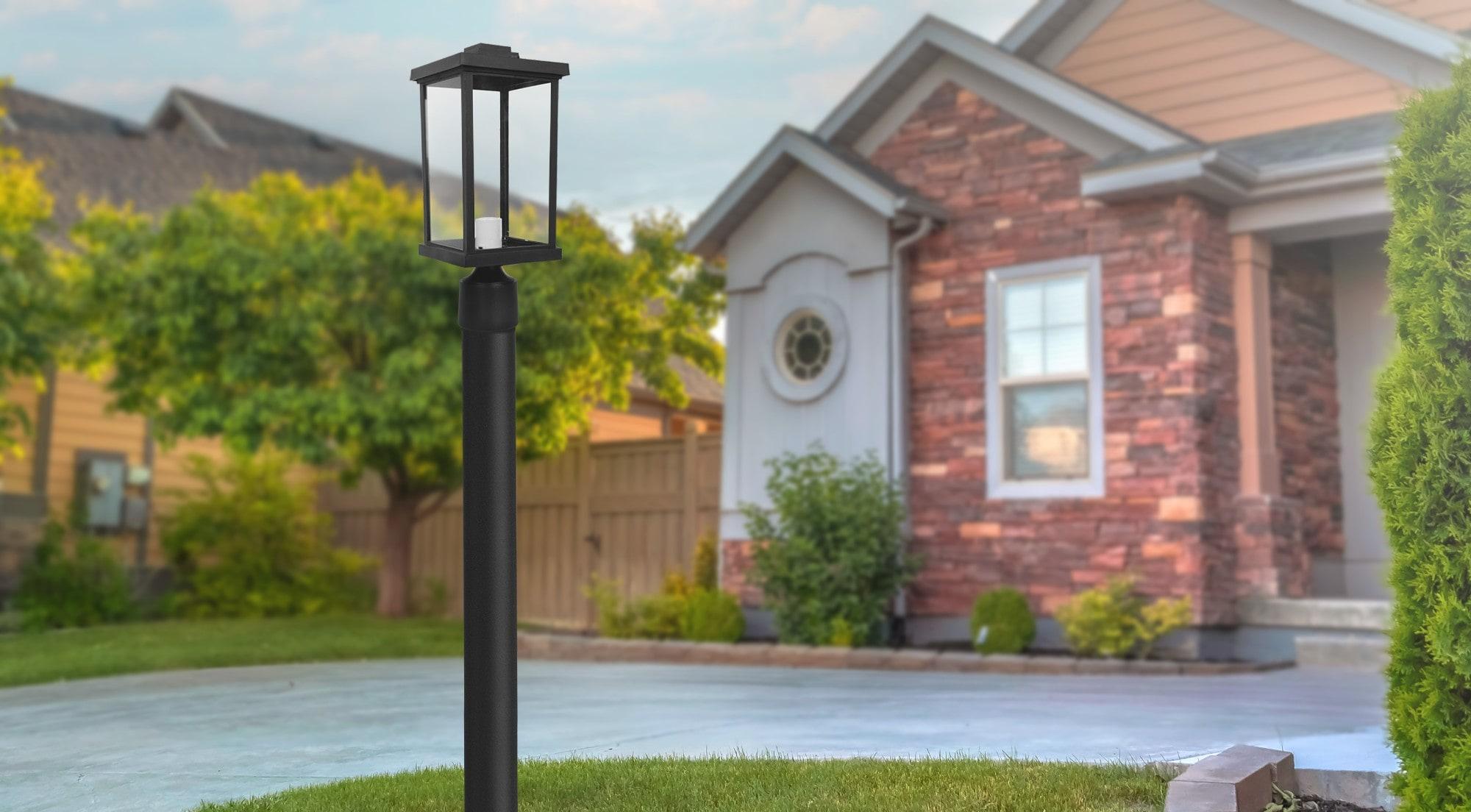Hinkley Republic Black 1 - Light 17" H Hardwired Lantern Head