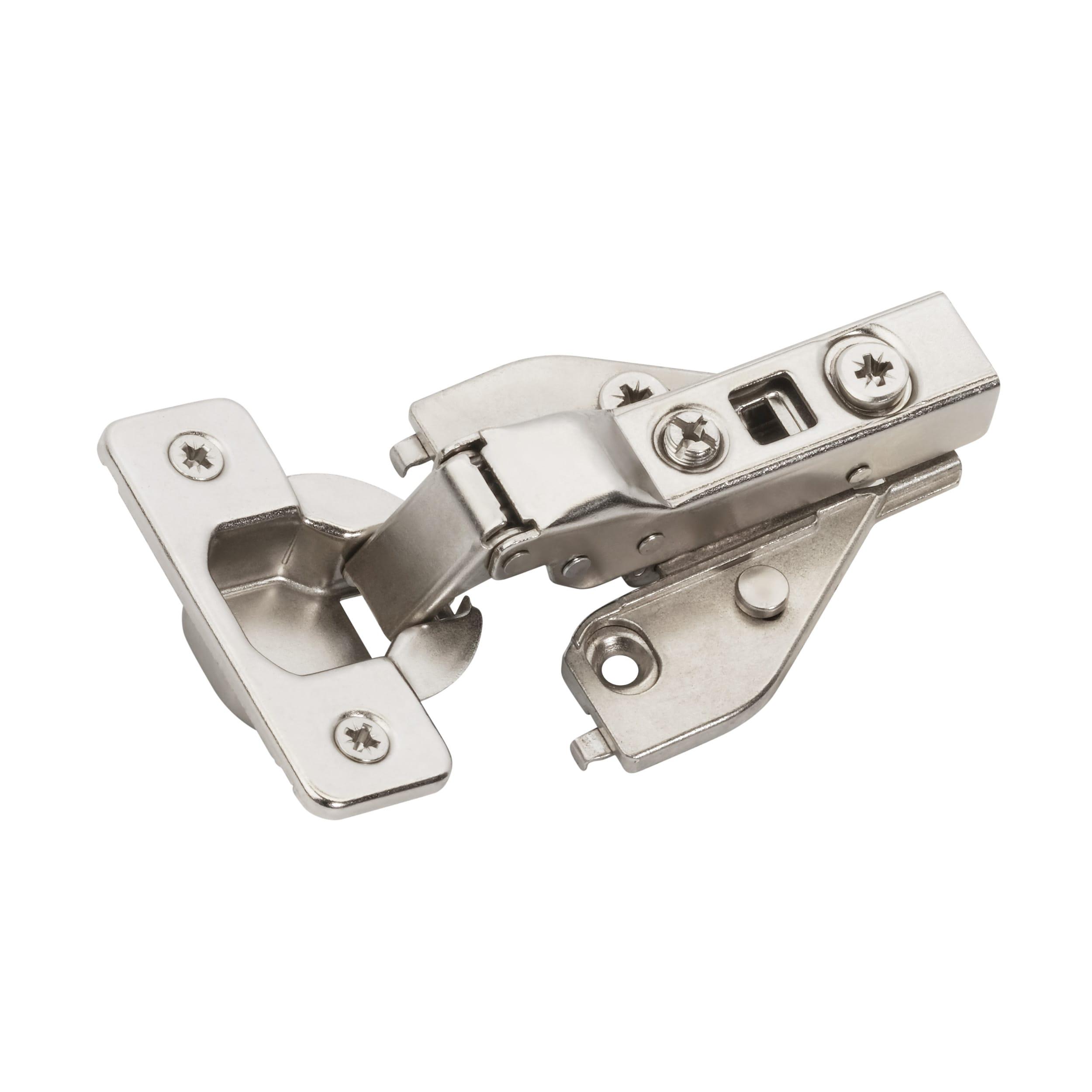 1/2 inch (13mm) Overlay Face Frame Self Close Euro Concealed Cabinet Hinge - 1 Pair