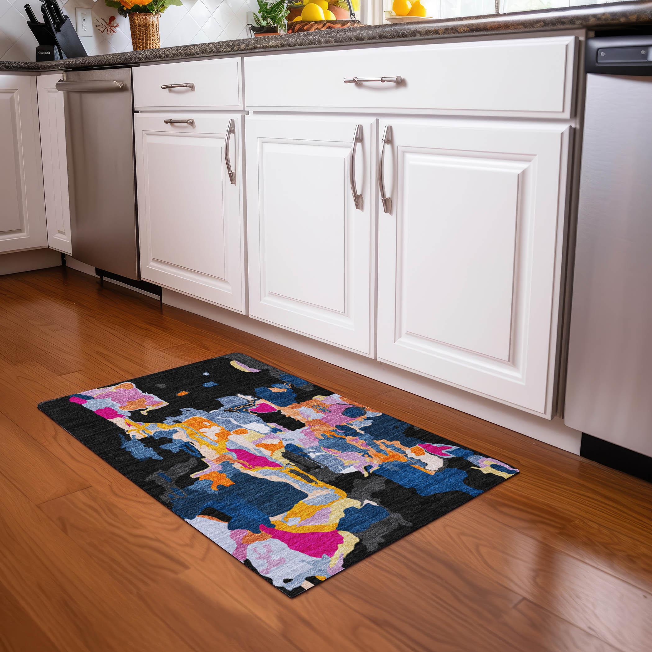 Machine Washable Indoor/Outdoor Chayden ACN1028 1'8" x 2'6" Rug