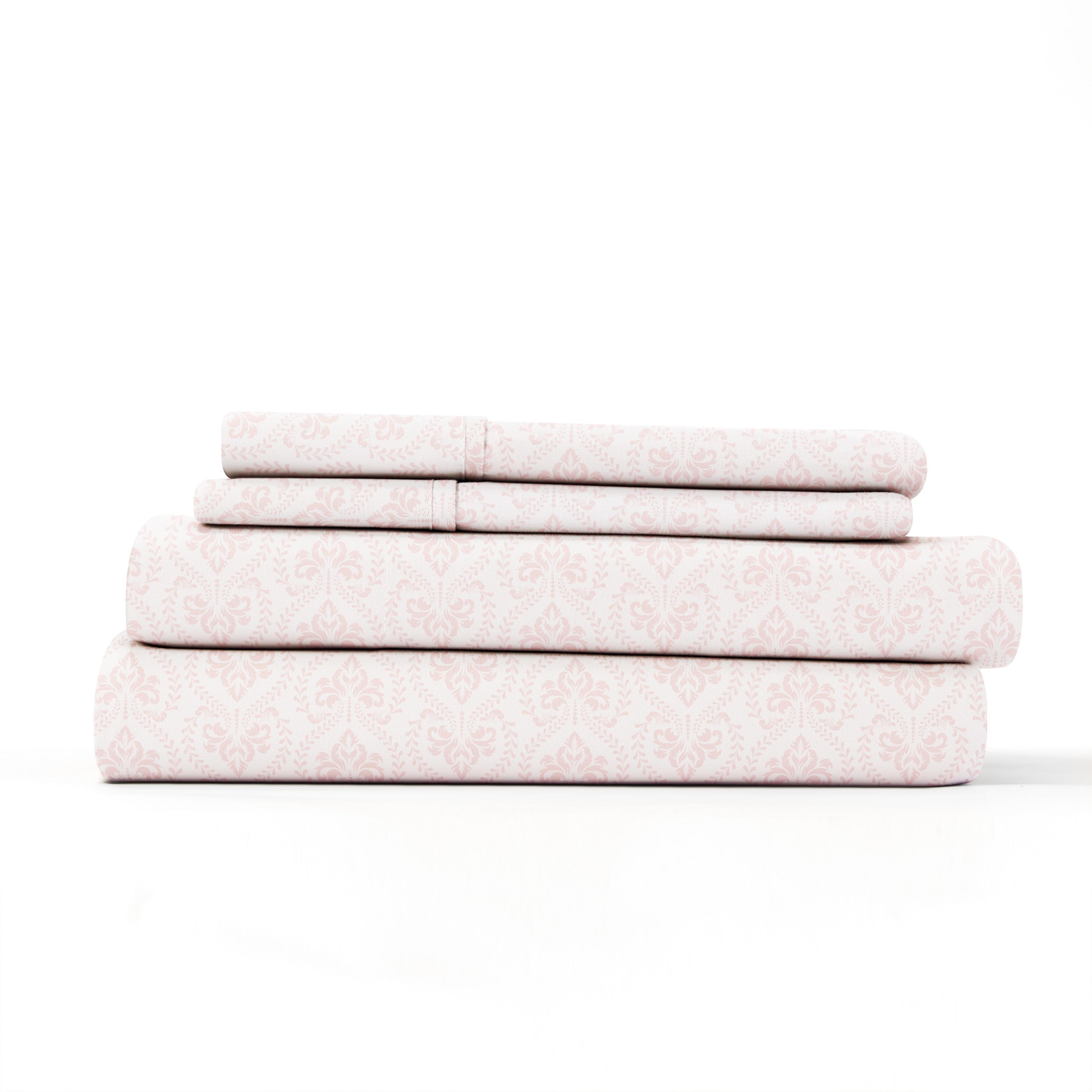 Becky Cameron Kanagy Classic in Pink Microfiber Pattern Sheet Set