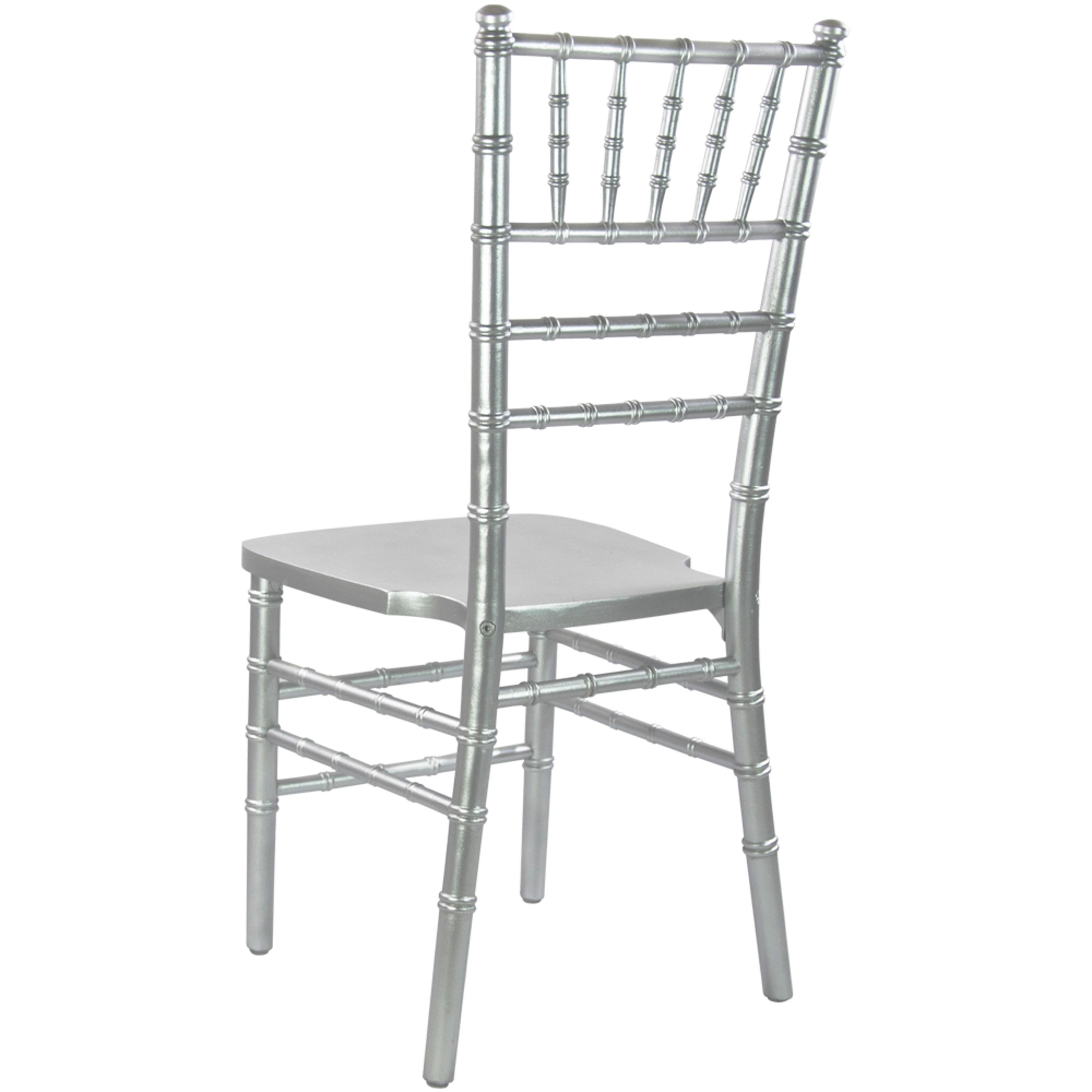 Flash Furniture Advantage Silver Chiavari Chair