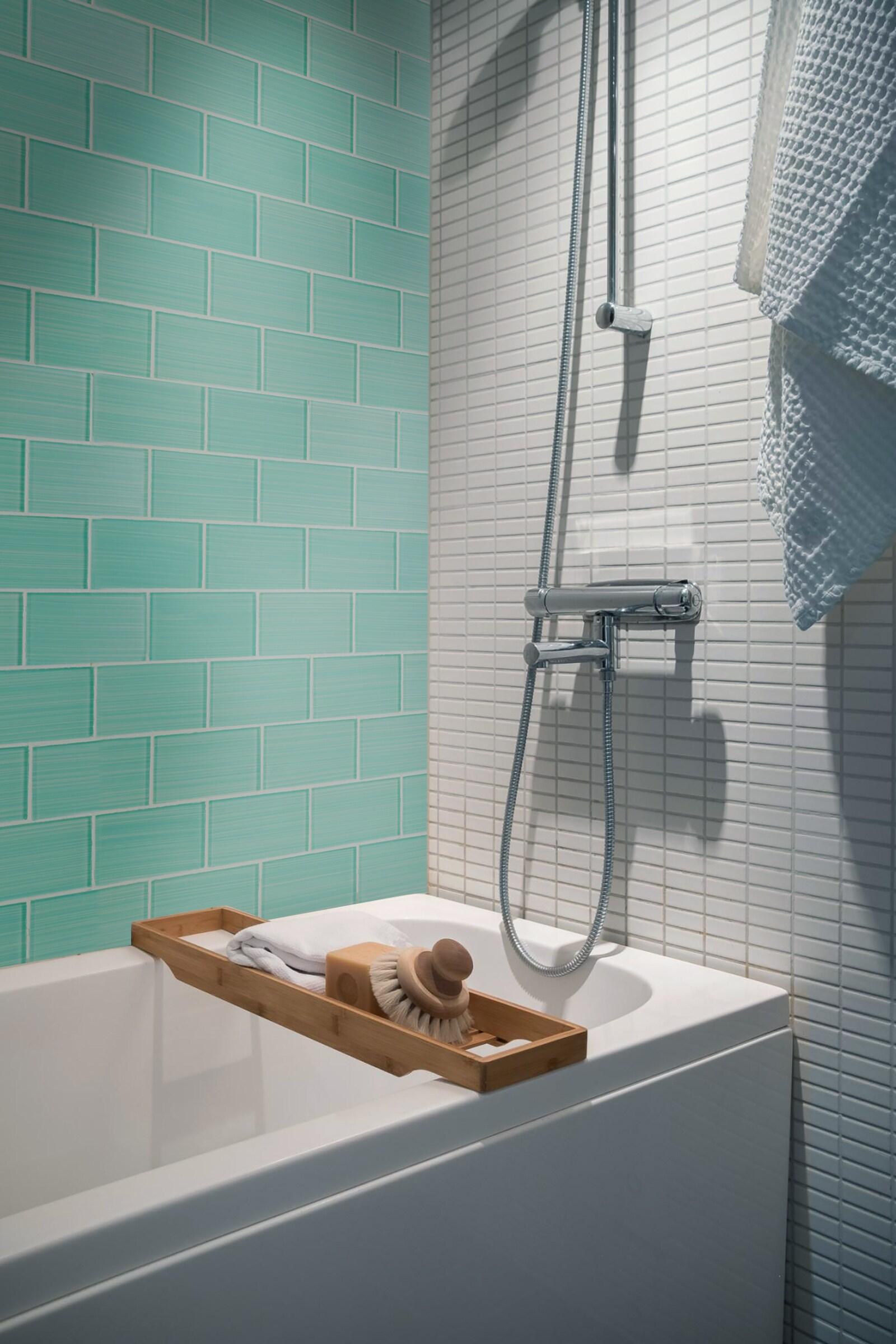 Hand Painted Series 3'' W x 6'' L Glass Peel and Stick Subway Tile