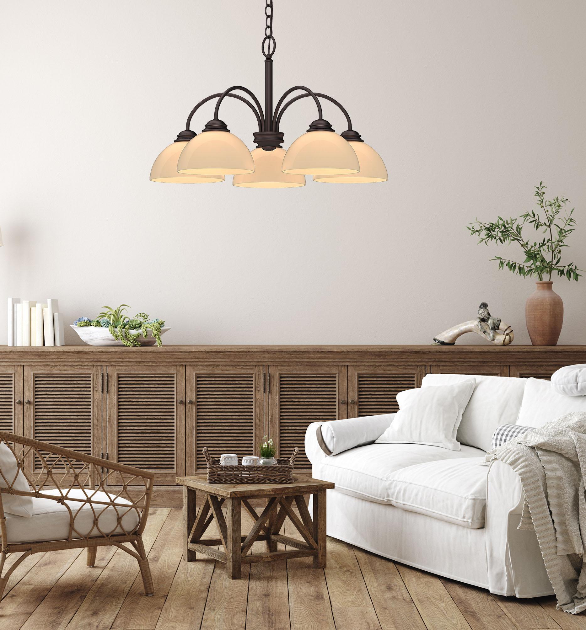 Escaler 5 - Light Dimmable Classic / Traditional Chandelier
