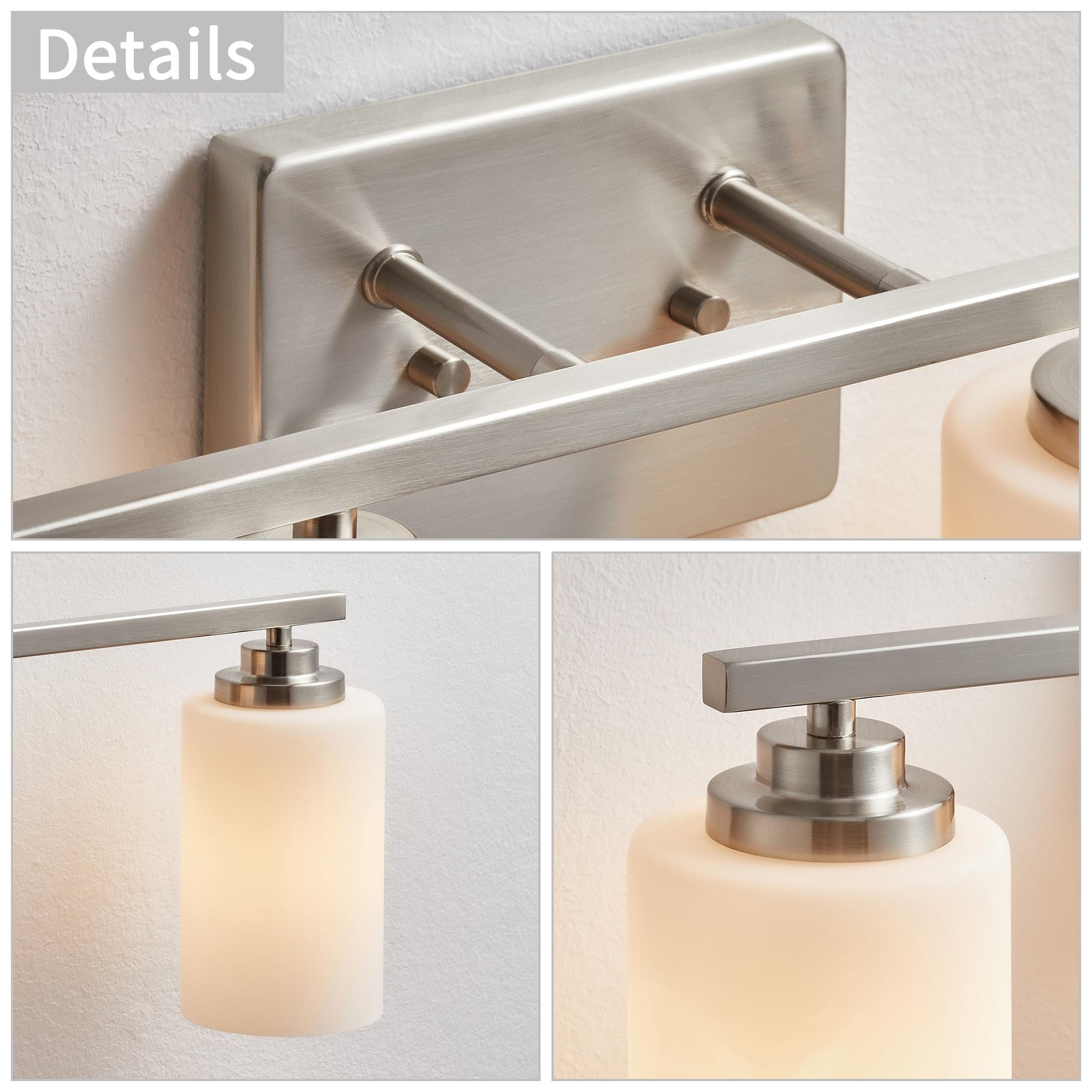 Kawoti Vanity Light With Frosted White Glass