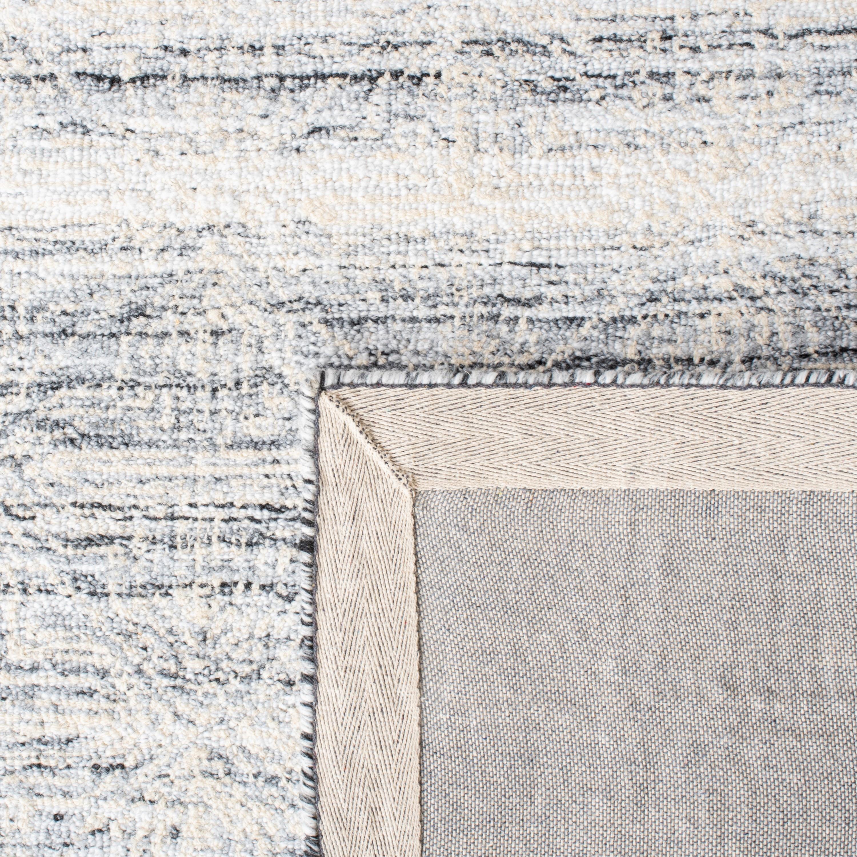Roslyn ROS804 Hand Tufted Area Rug - Grey/Ivory - 8'x10' - Safavieh.
