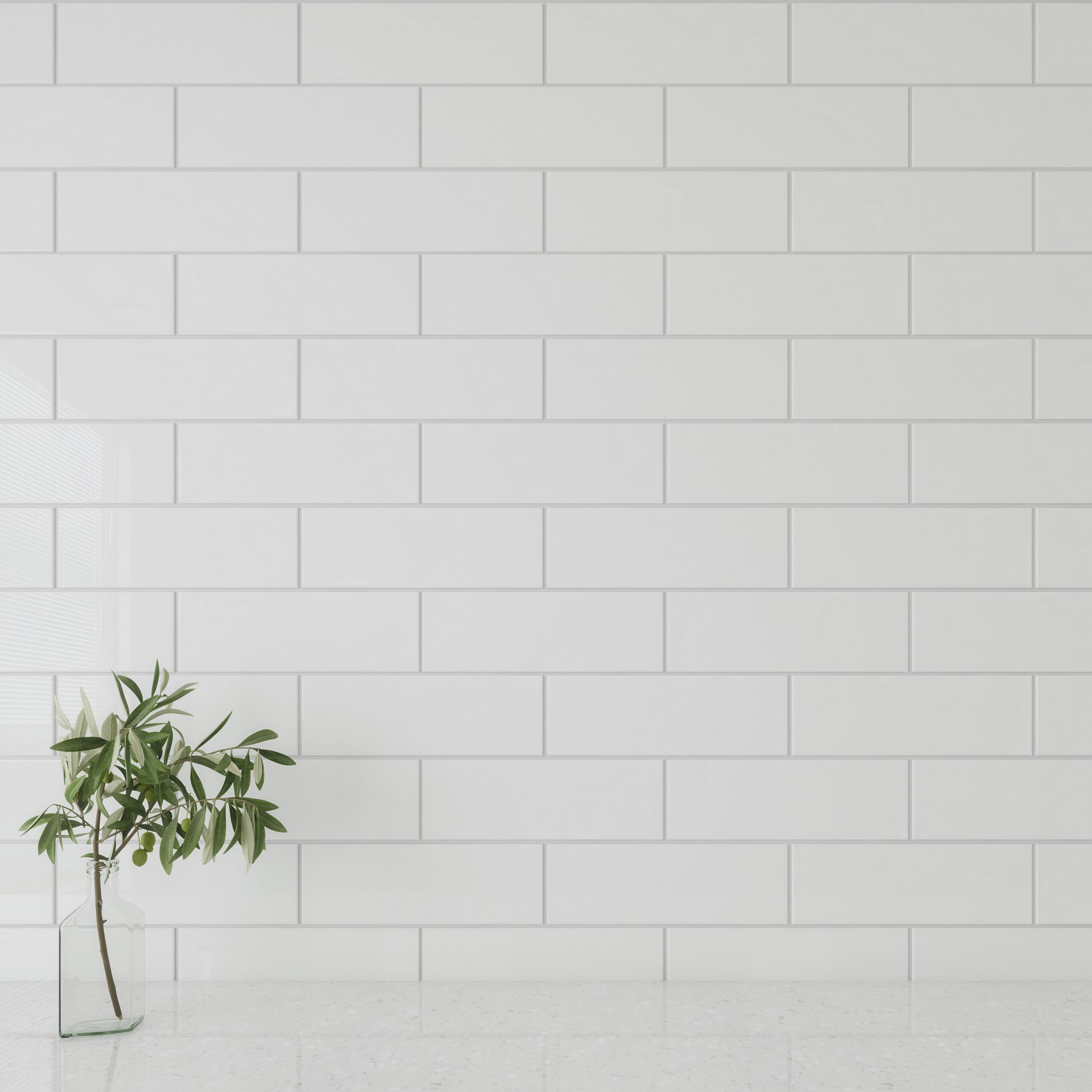 Glass Subway 4" x 12" Wall Tile