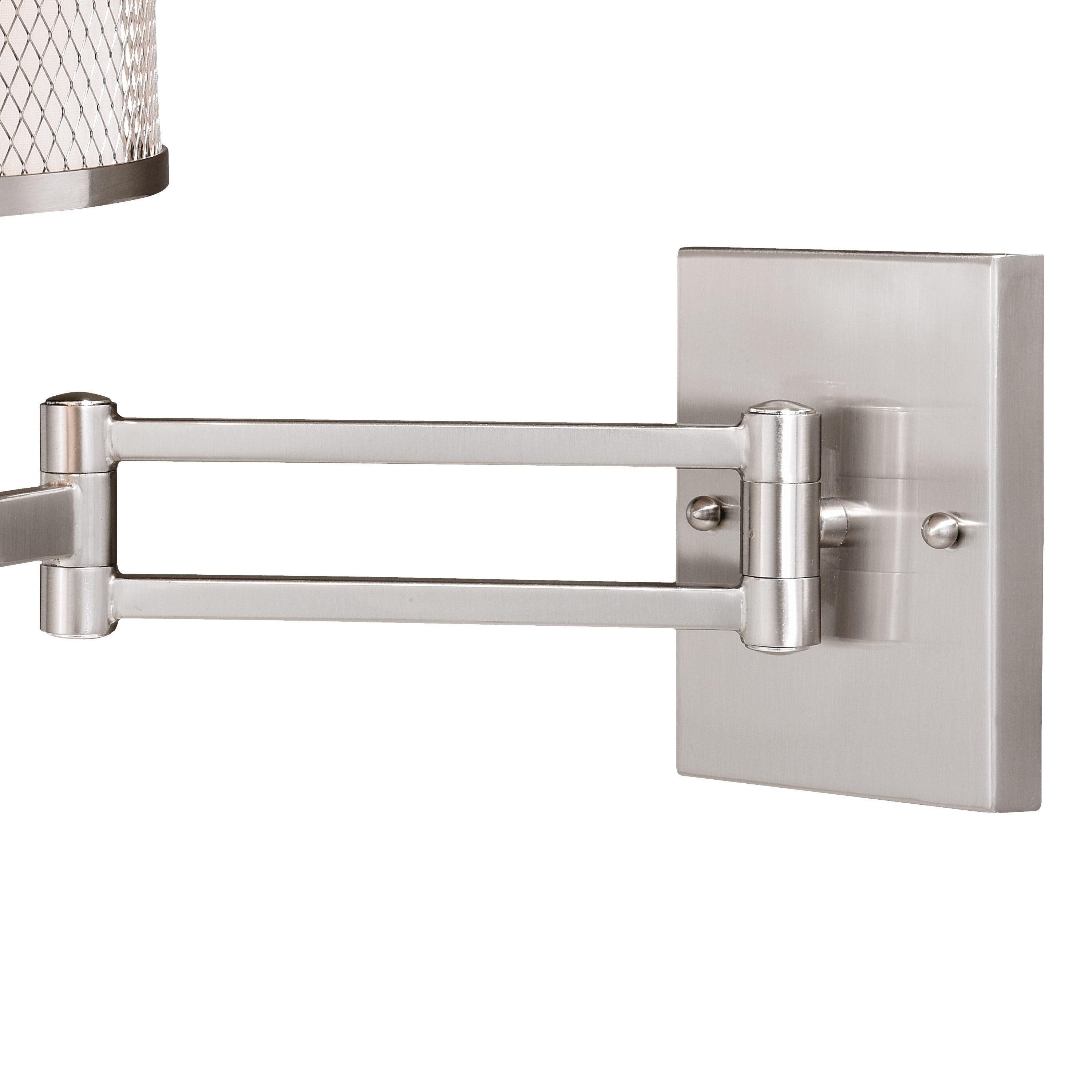 Vaxcel Polk 1 - Light Sconce in  Satin Nickel