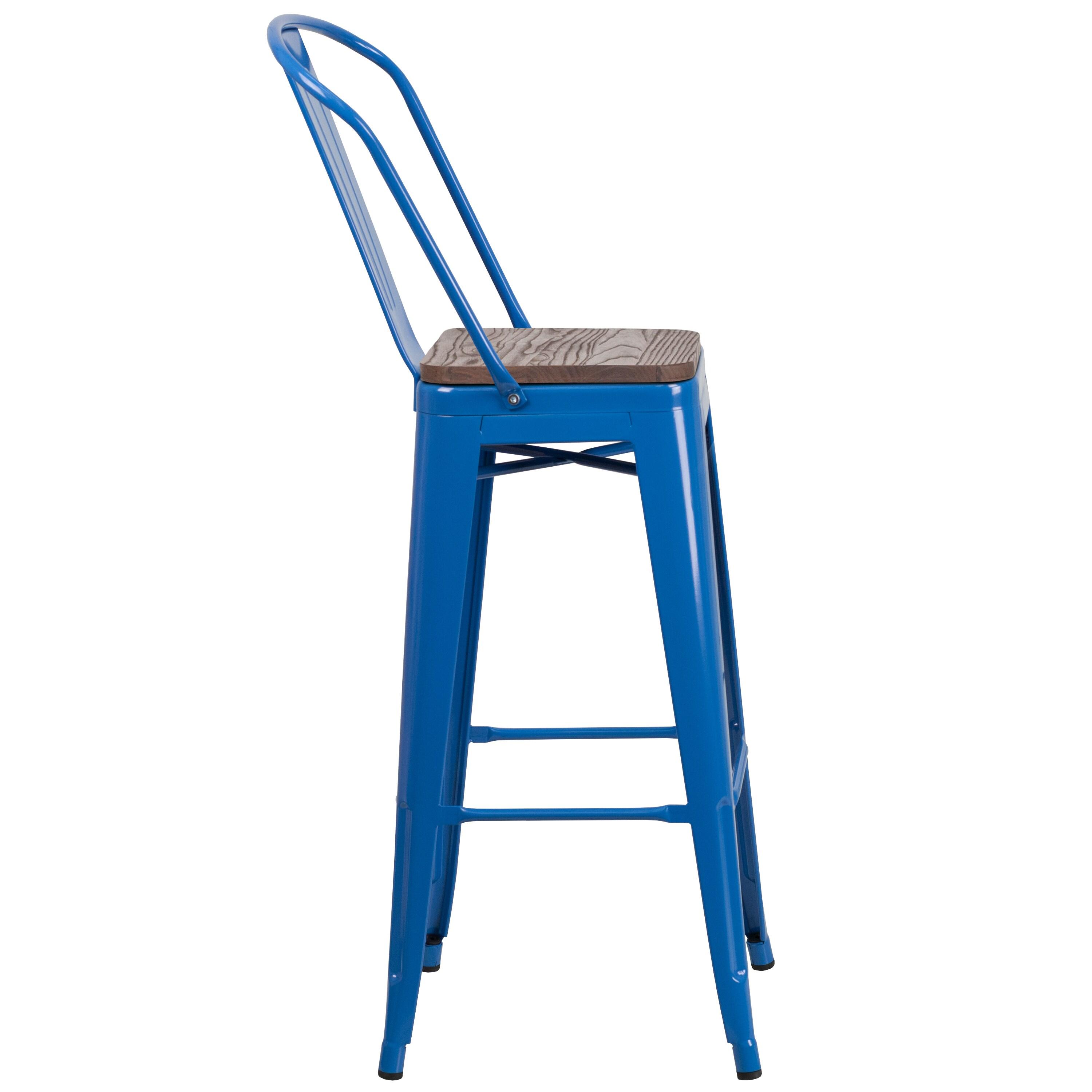 Flash Furniture Steel Outdoor Stool